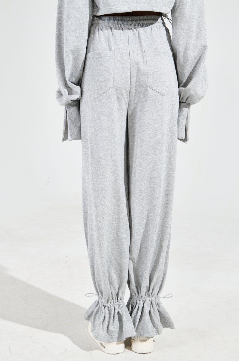 A CALM FLEX JOGGER PANT IN HEATHER GREY Product Image