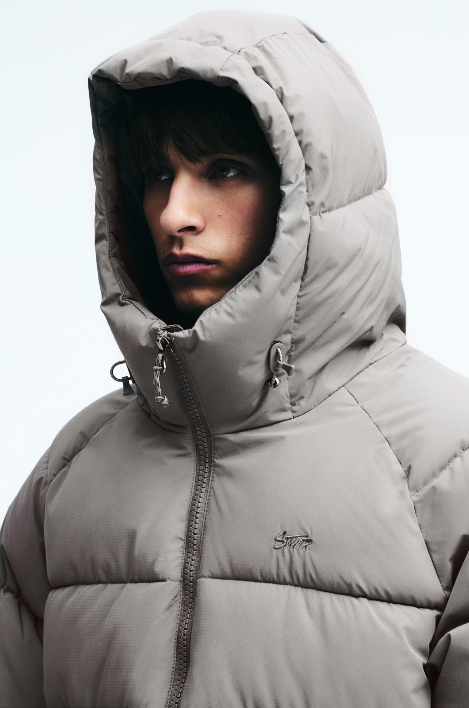 STWD puffer jacket with hood Product Image