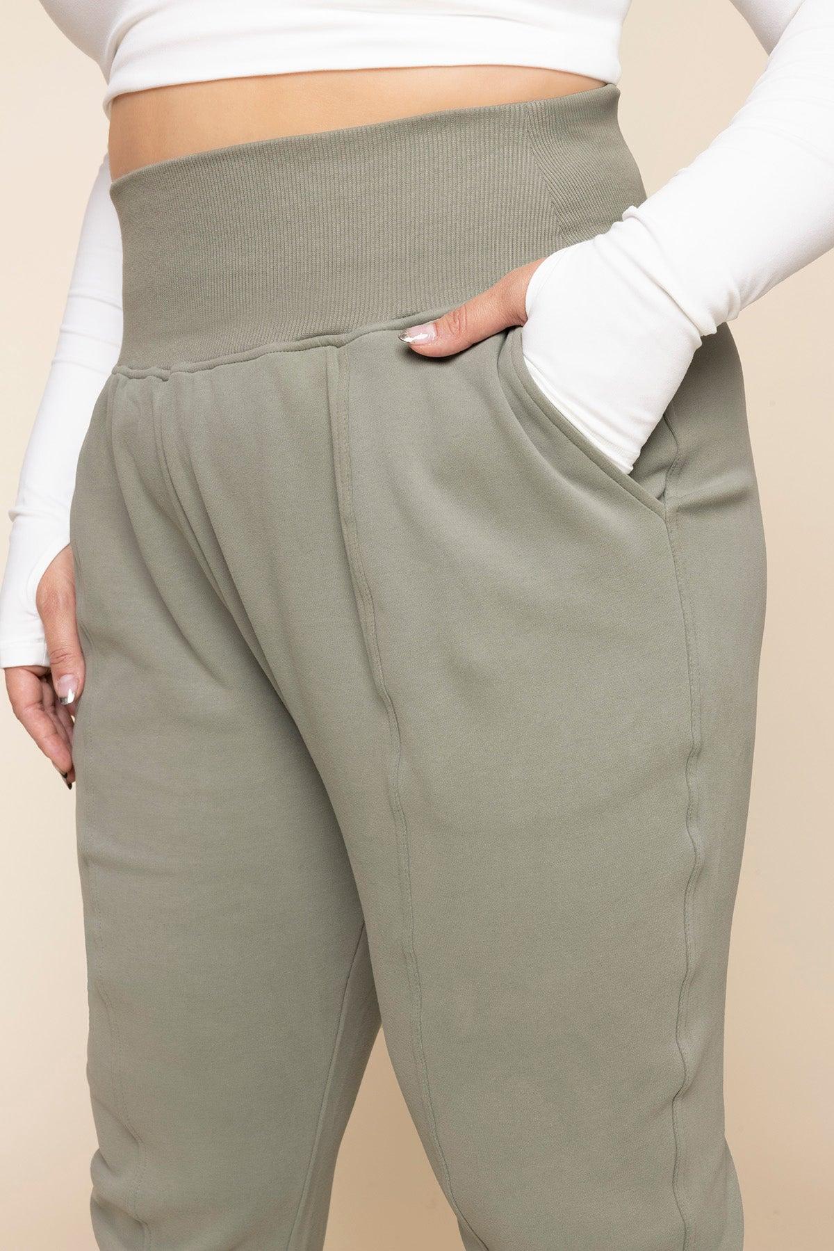 Ooey Gooey Jogger - Light Sage Product Image