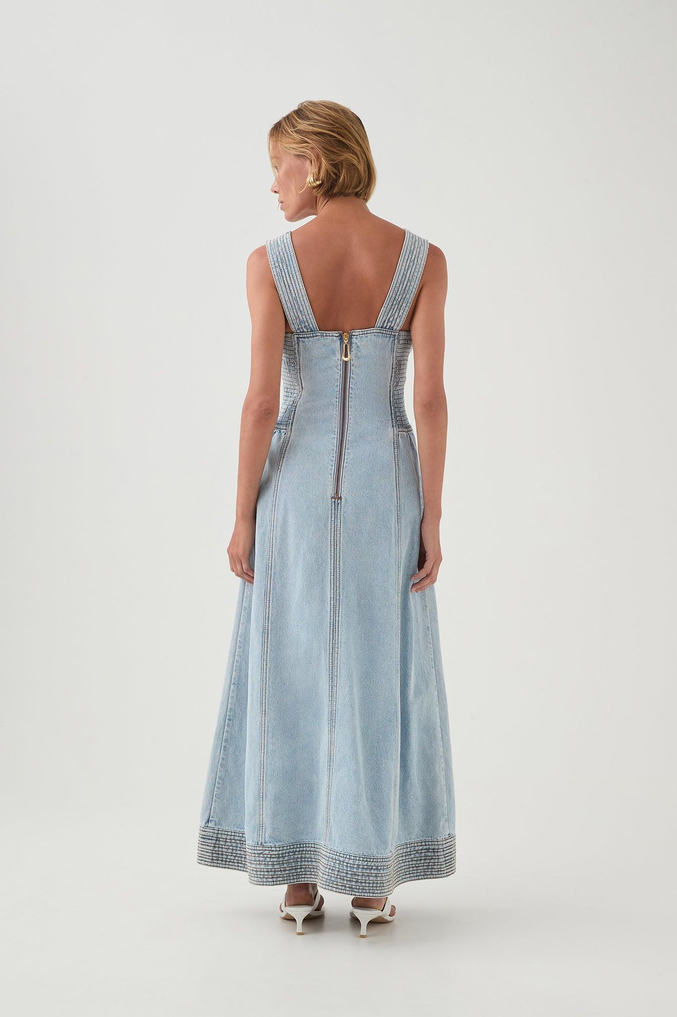 Coast Denim Midi Dress Product Image