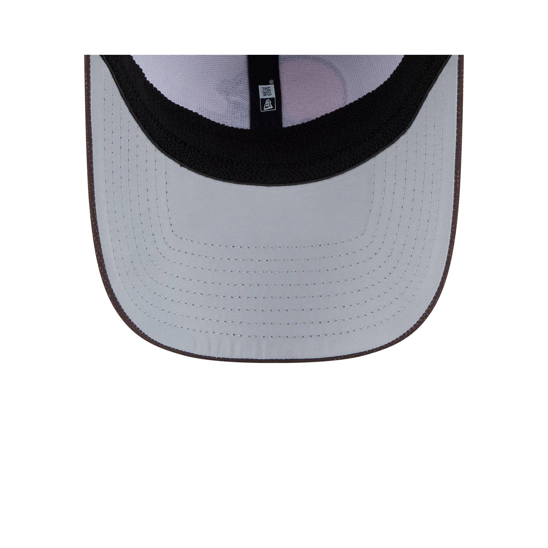 Guerreros de Oaxaca Two-Tone Pink Rose 9FORTY A-Frame Snapback Hat Male Product Image