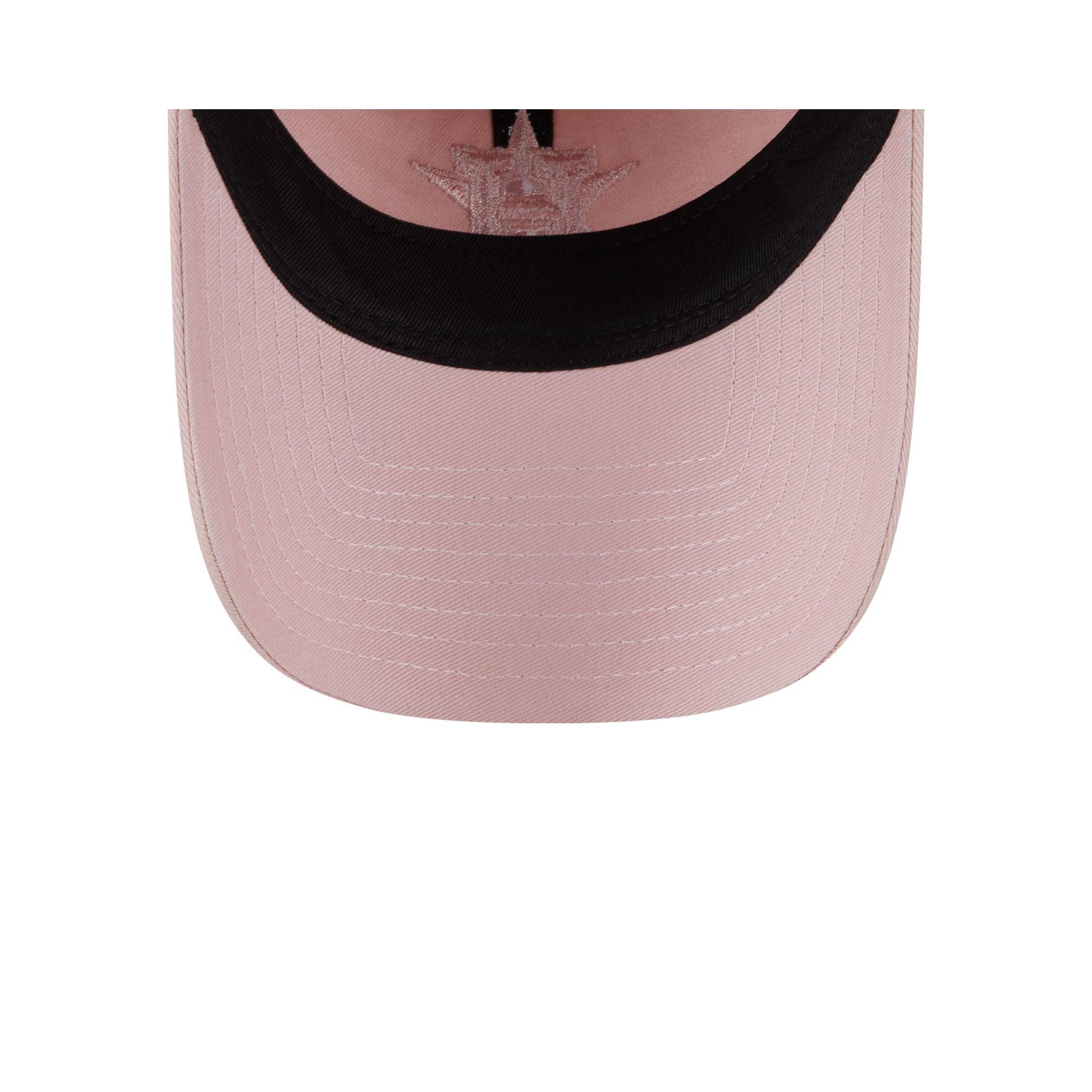 Houston Astros Women's Pink 9TWENTY Adjustable Hat Female Product Image