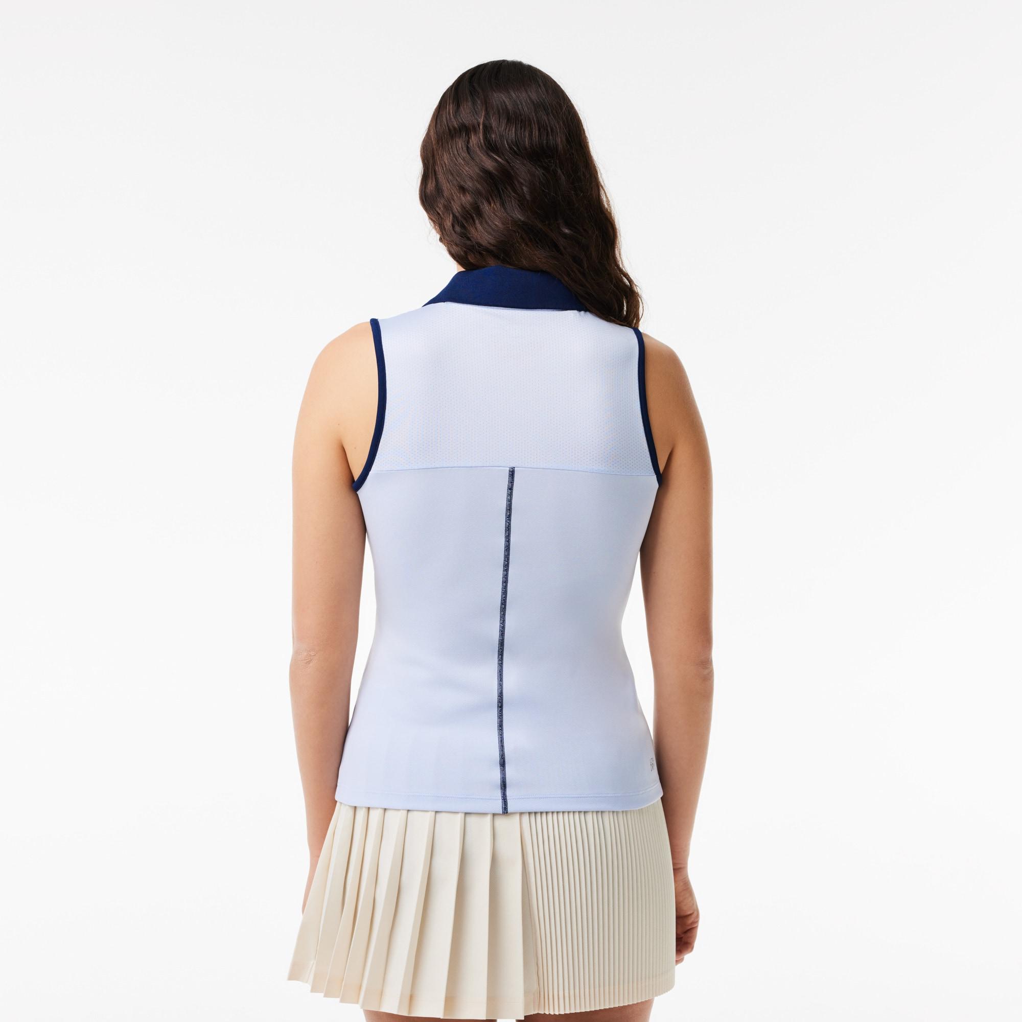 Women's Slim Fit Ultra Dry Sleeveless Tennis Polo Product Image