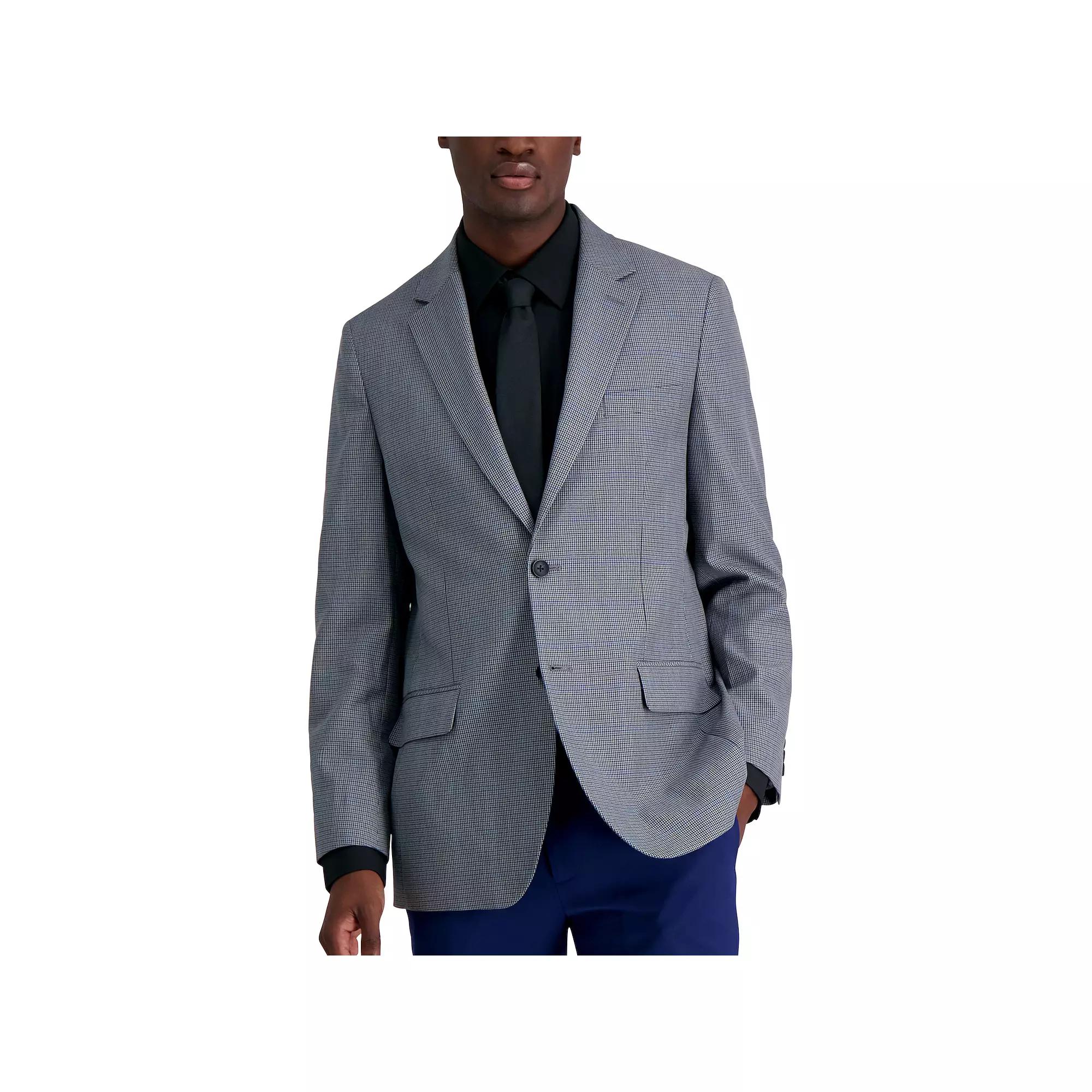 Mens J.M. Haggar Premium Tailored Fit Windowpane Sport Jacket Product Image