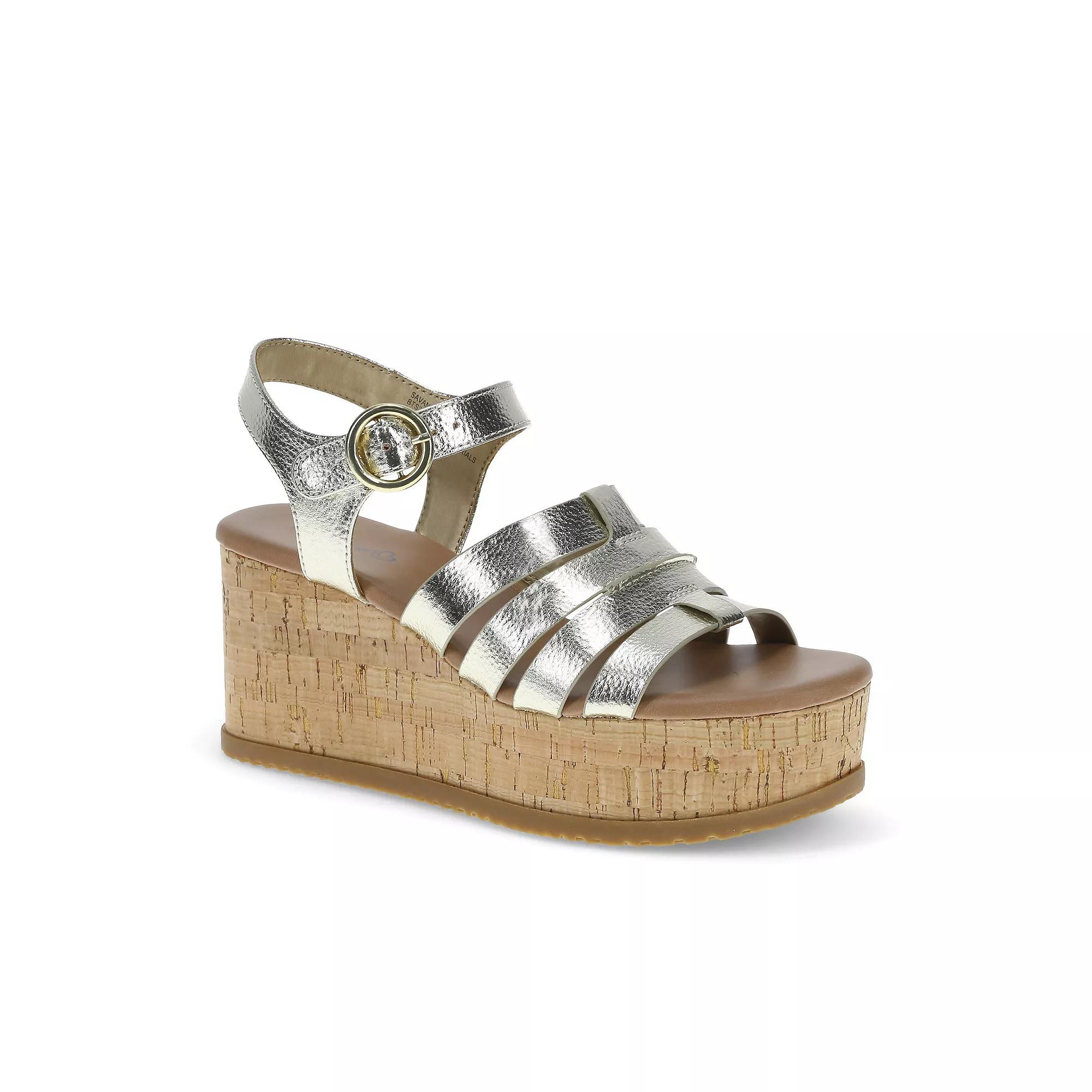 Baretraps Savannah Womens Wedge Sandals Product Image
