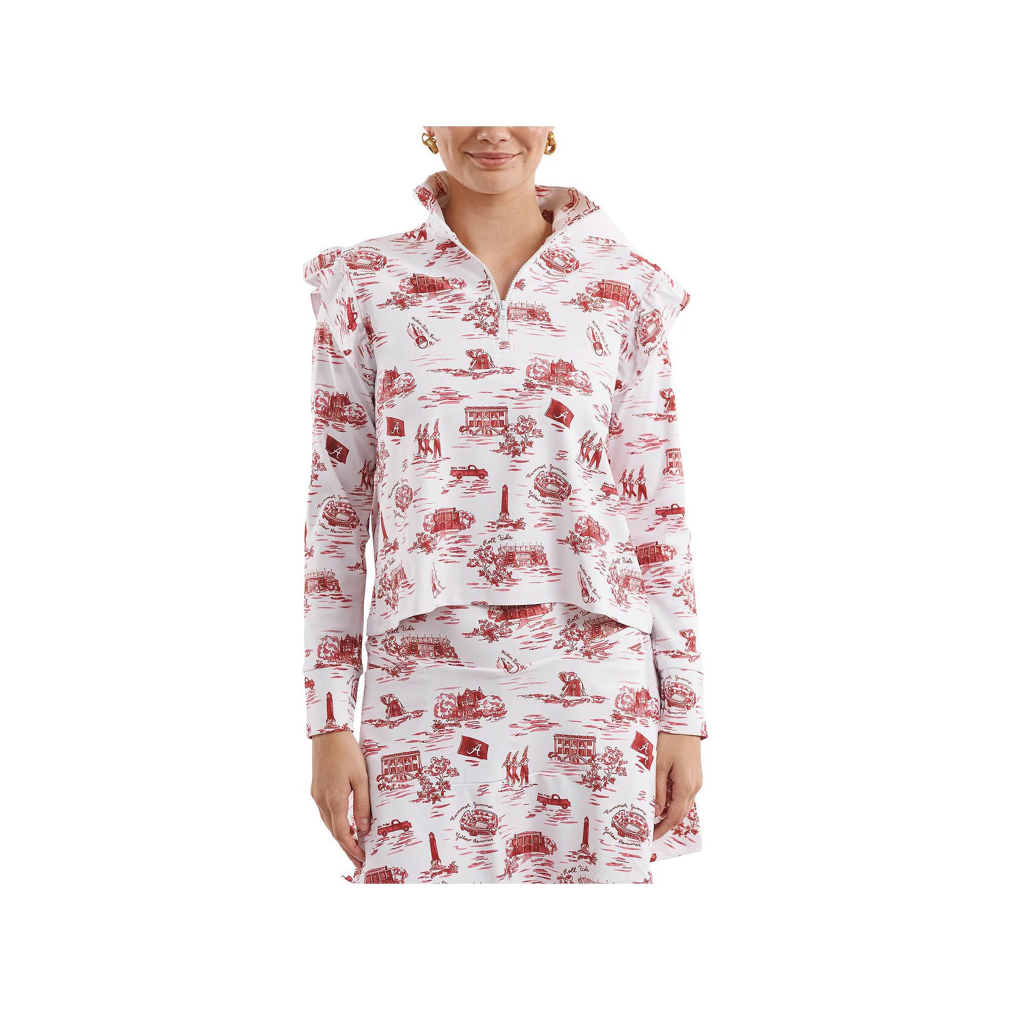 Womens Smith & Quinn /Crimson Alabama Crimson Tide Tailgate Collection Grayson Top Product Image