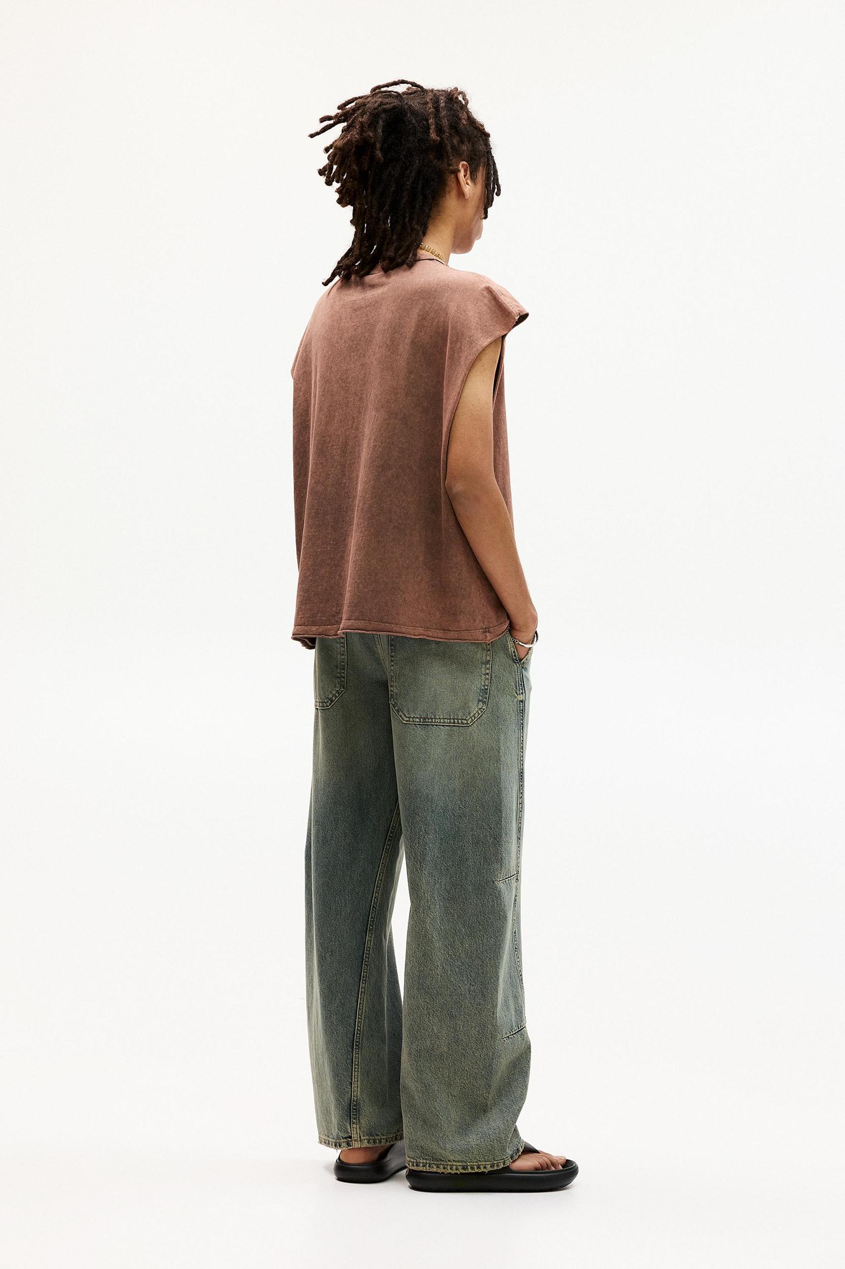 Washed STWD sleeveless T-shirt Product Image