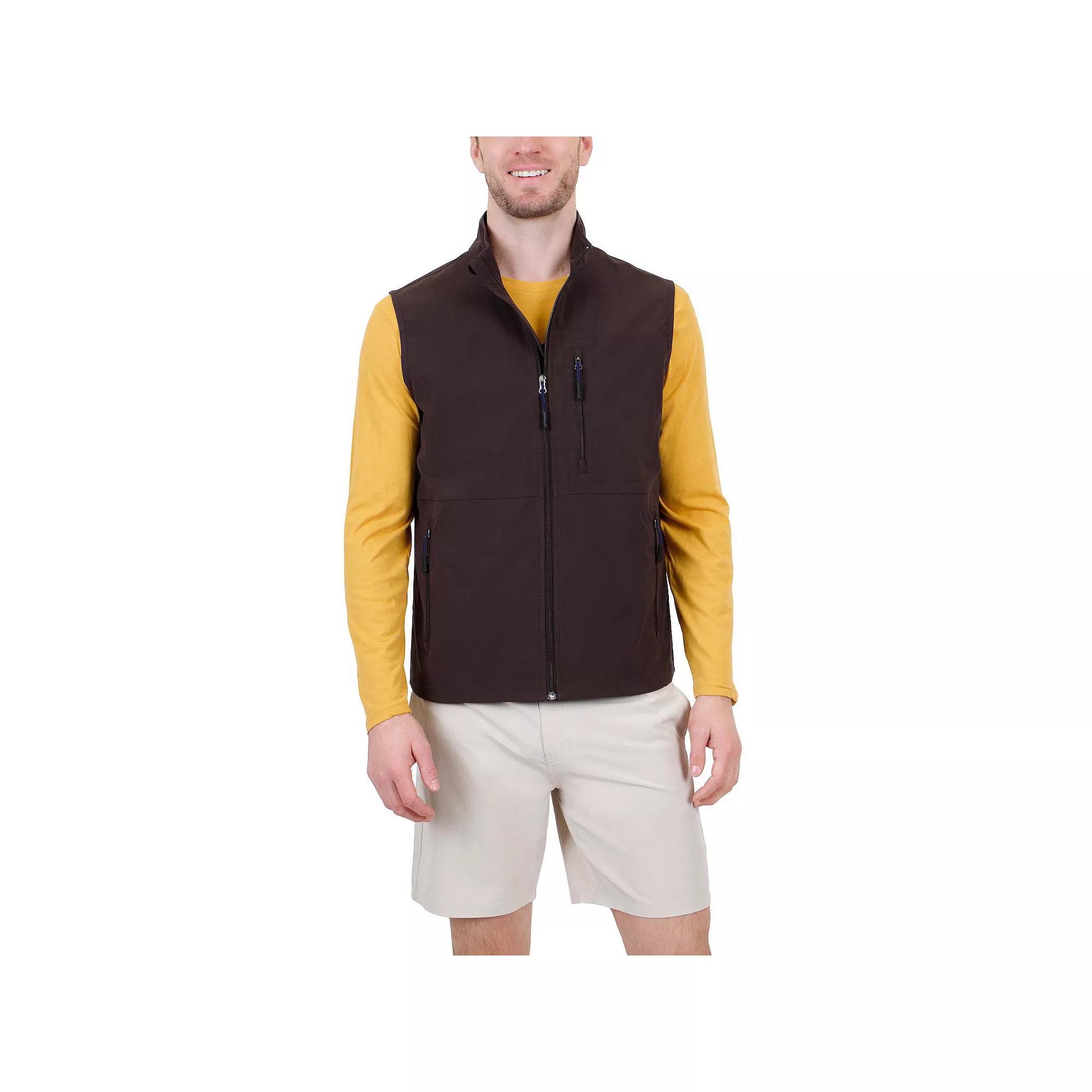 Mens Mountain and Isles Ripstop Vest Brown Product Image