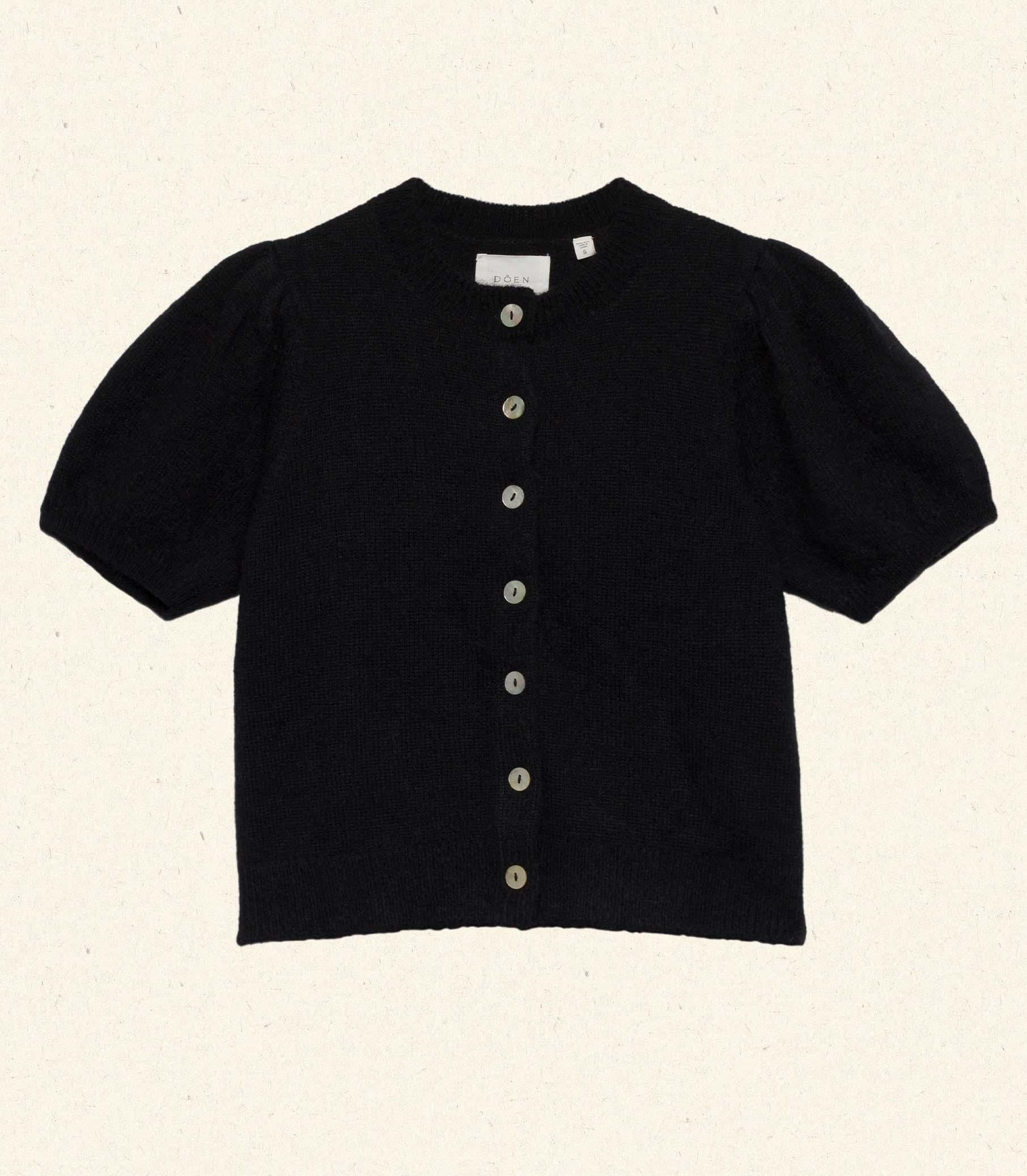 ANISA CARDIGAN -- BLACK Product Image