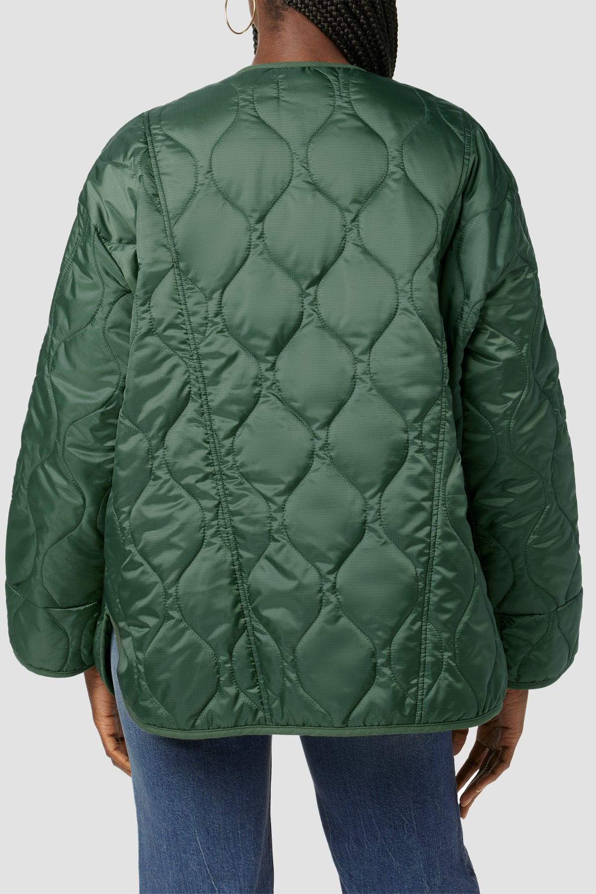 Oversized Quilted Jacket Female Product Image