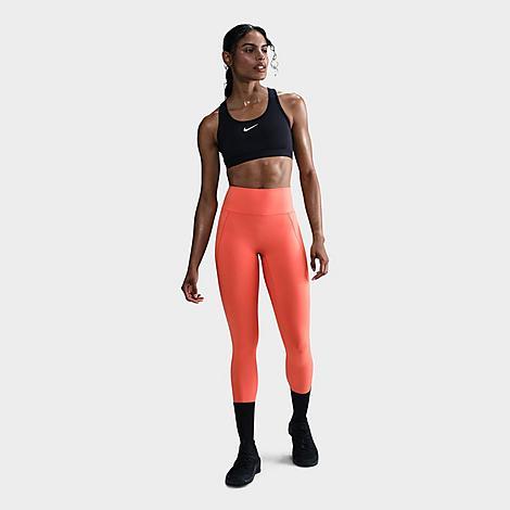 Nike Womens Universa High-Waisted 7/8 Leggings with No Front Seam | HQ6813-010 Product Image