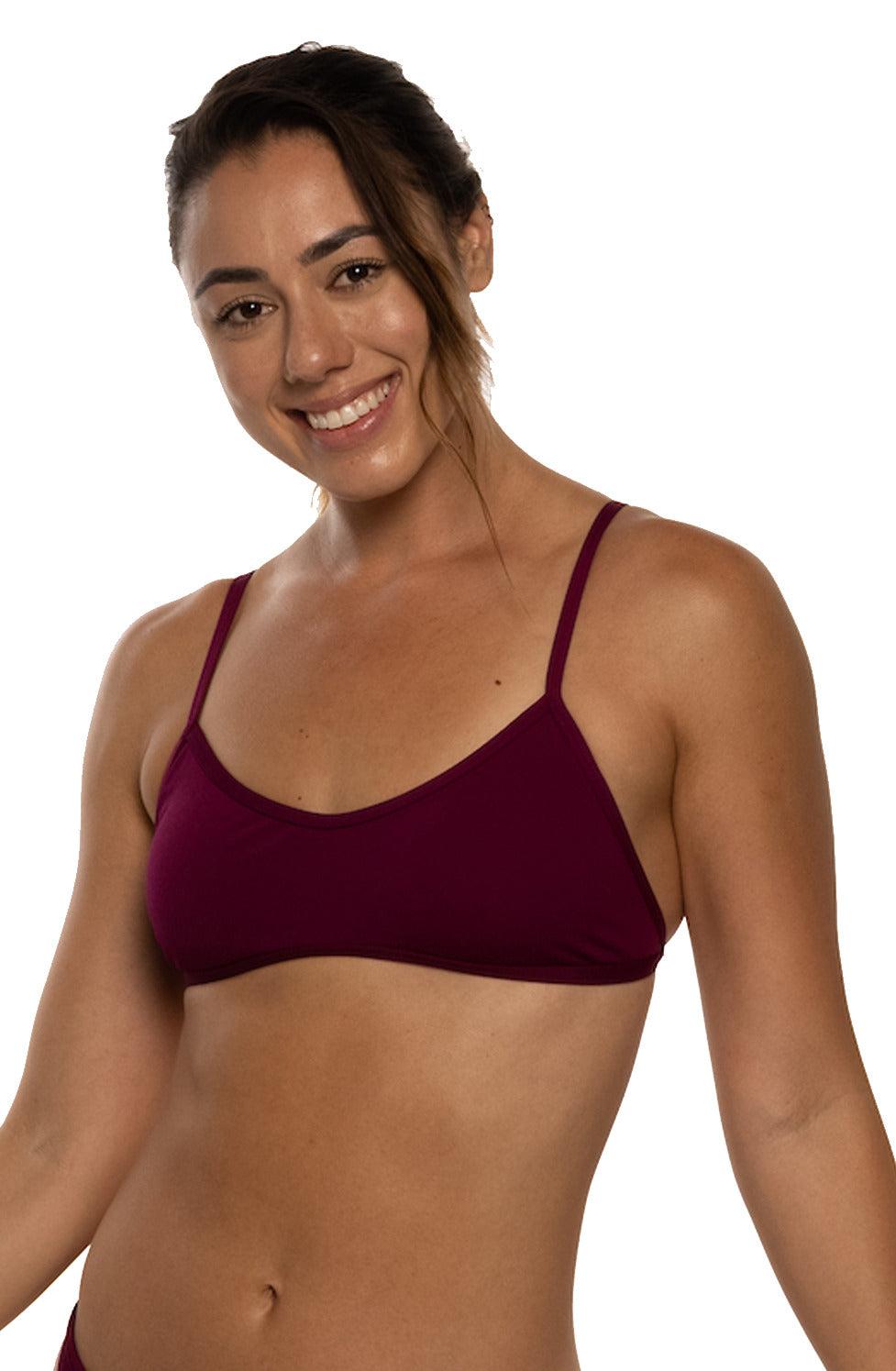 Malia Bikini Top - Blueberry Female Product Image