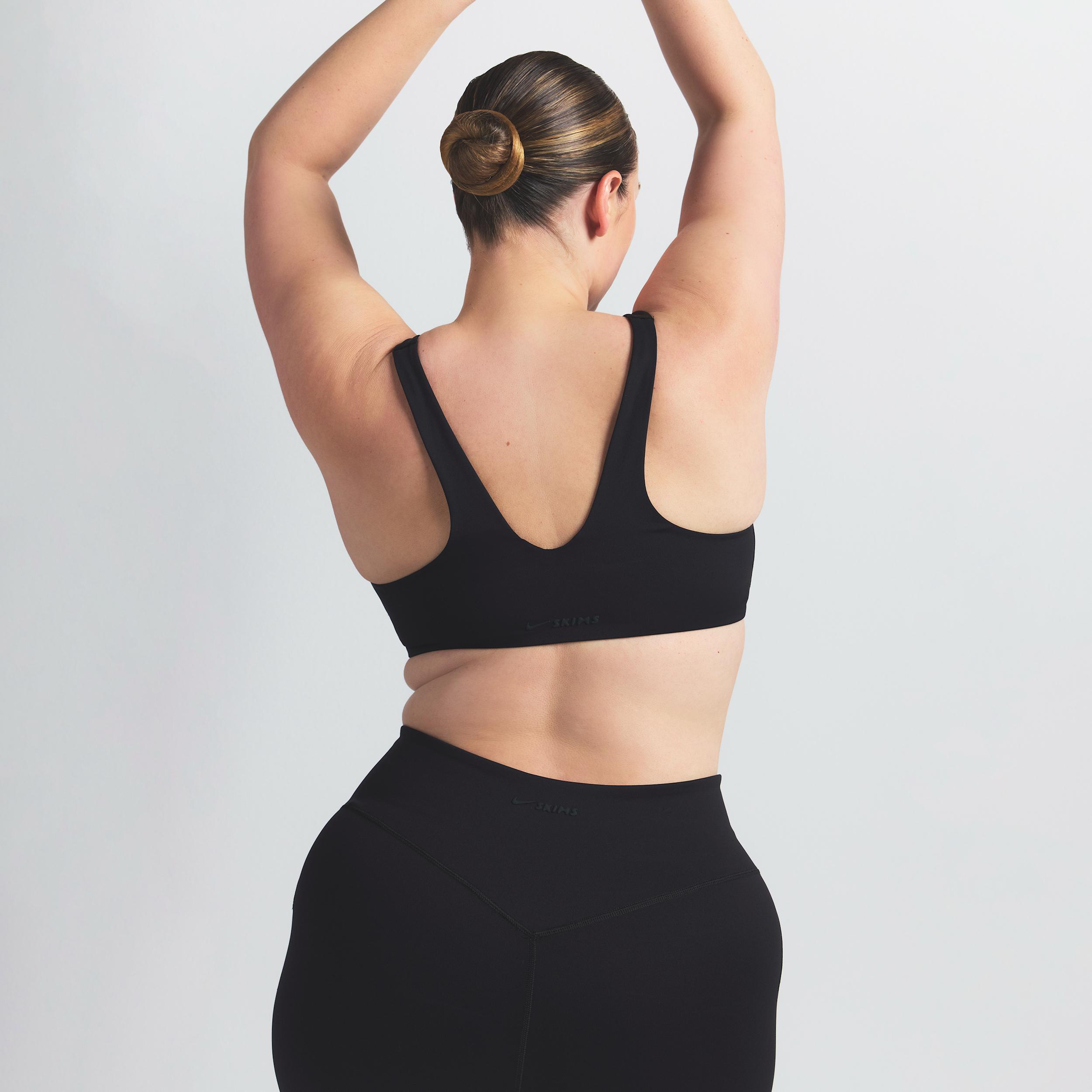 Nike Womens SKIMS Matte Shaping Scoop Bra | BABRA9483W-OBD Product Image