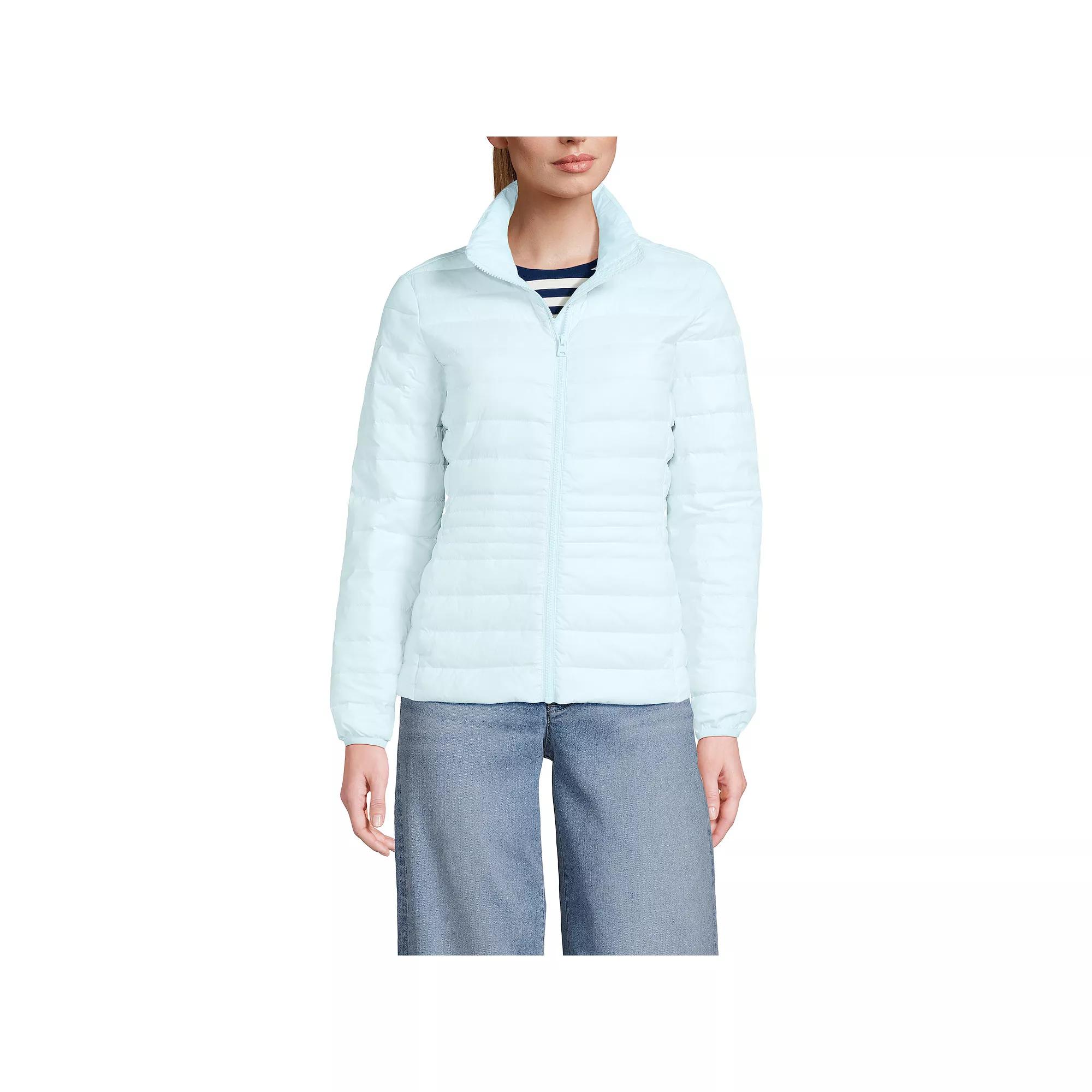 Women's Lands' End Wanderweight Midweight Down Jacket,  Product Image