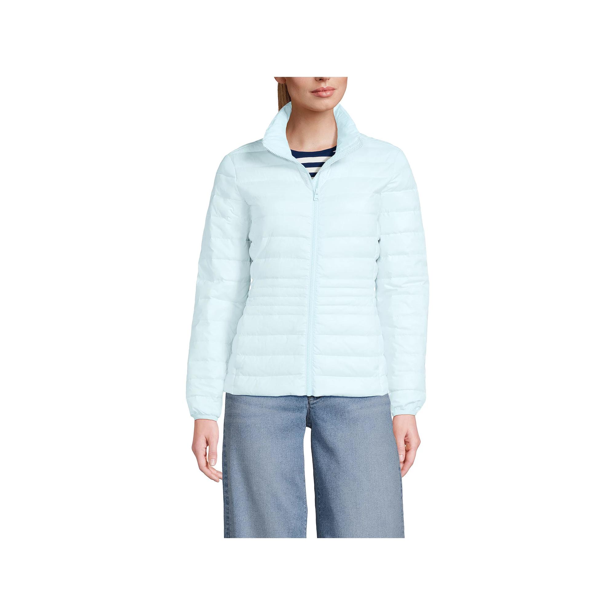 Petite Lands' End Wanderweight Down Puffer Jacket, Women's,  Product Image