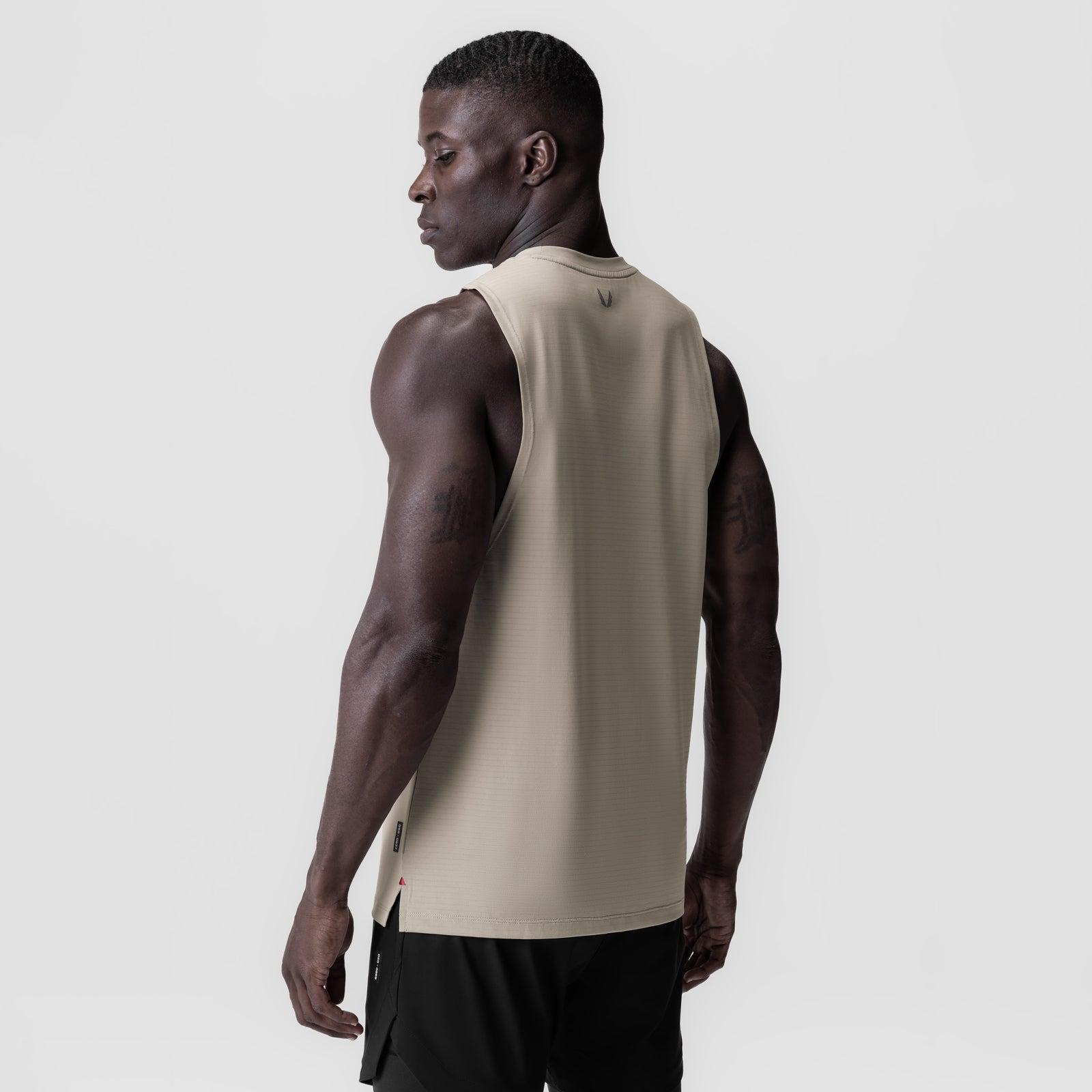 0837. 3D-Lite® 2.0 Lycra® Muscle Tank - Sand Smoke "RP" Product Image