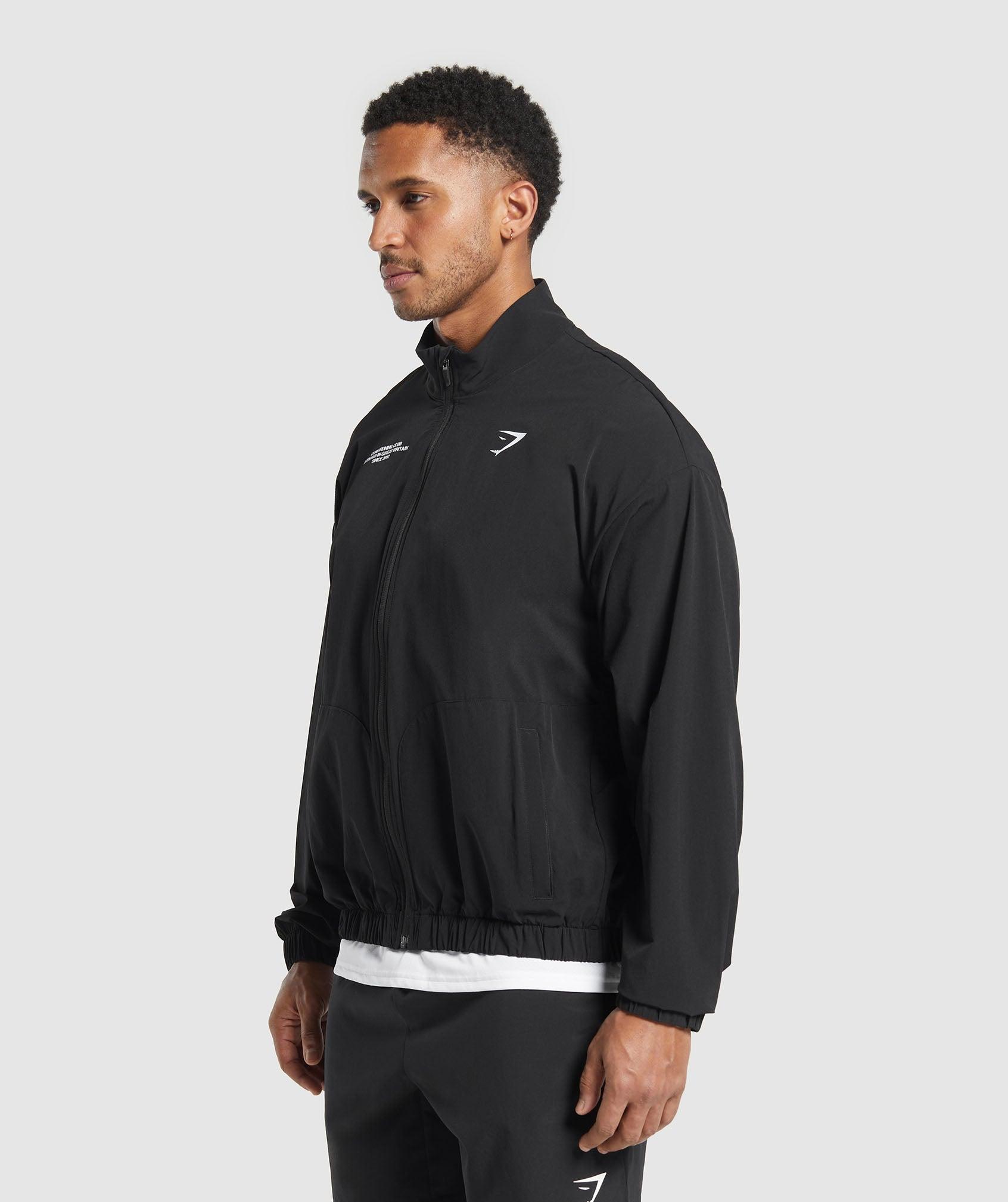 Gymshark Conditioning Club Track Jacket - Black Male Product Image