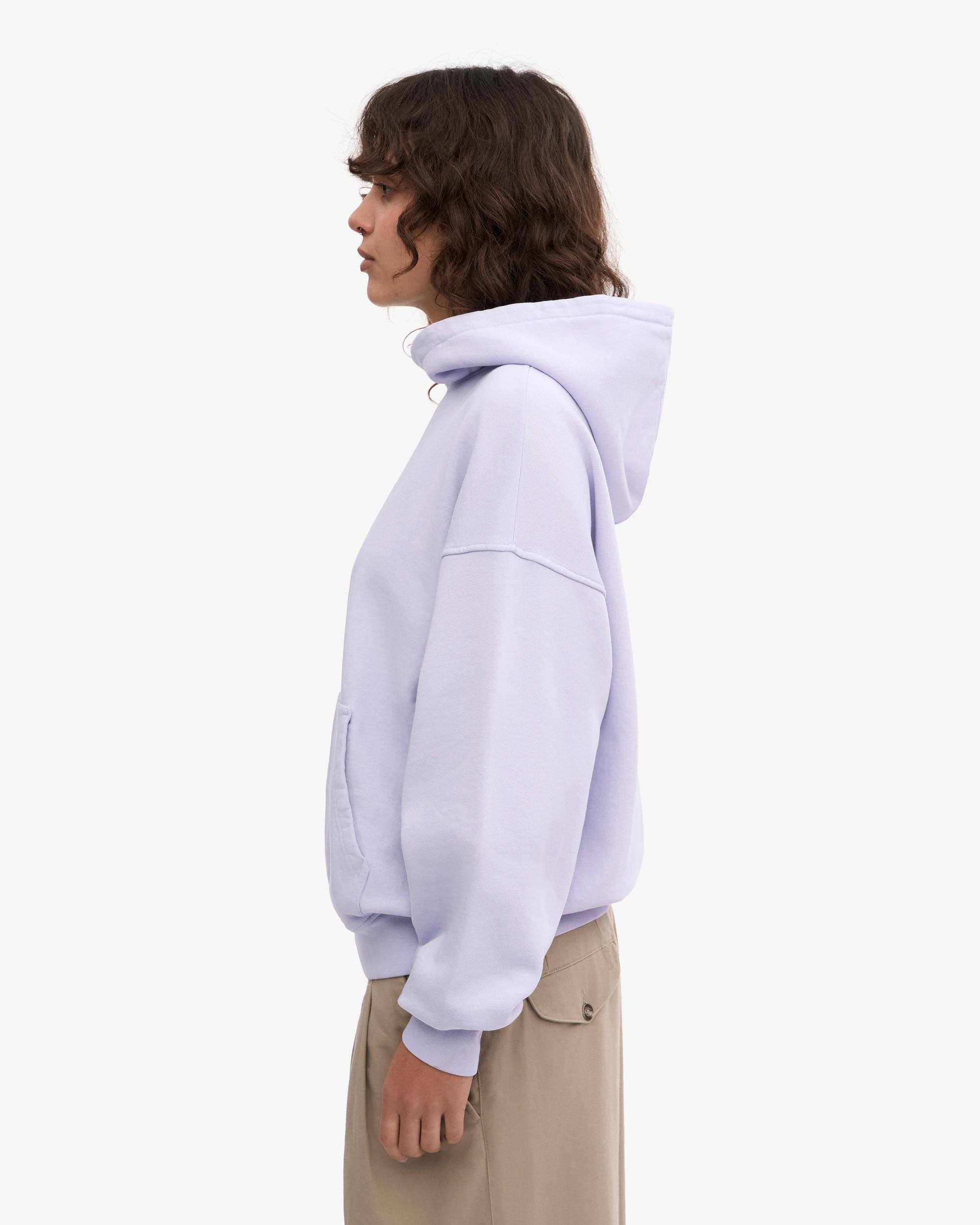 Organic Oversized Hood - Soft Lavender Product Image