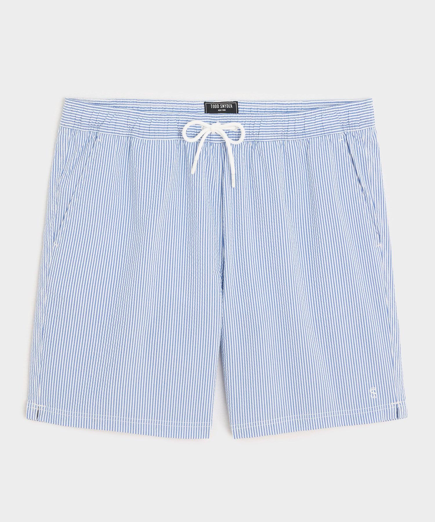 7" Seersucker Montauk Swim Trunk Product Image