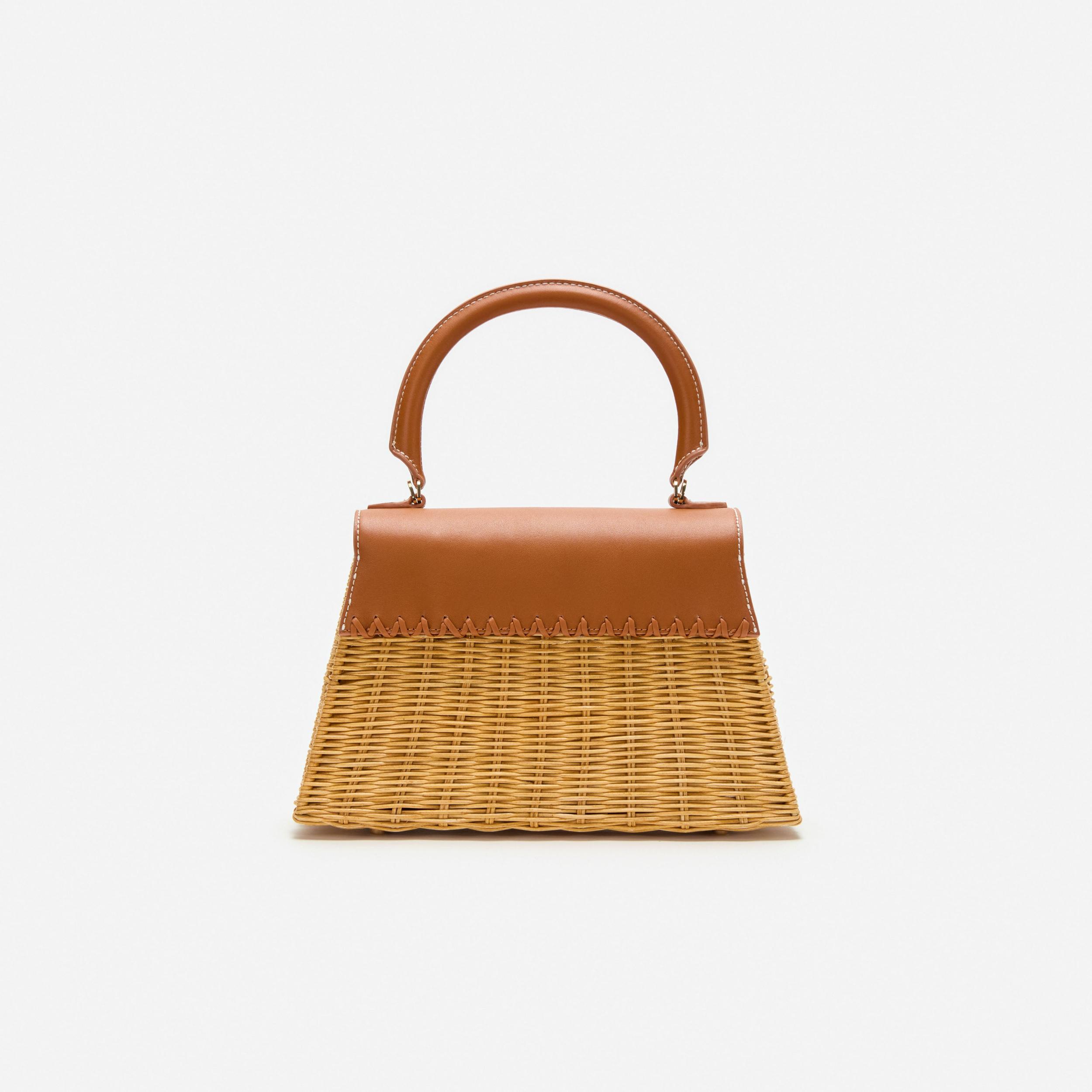 Rattan Mini Bow Bag Product Image