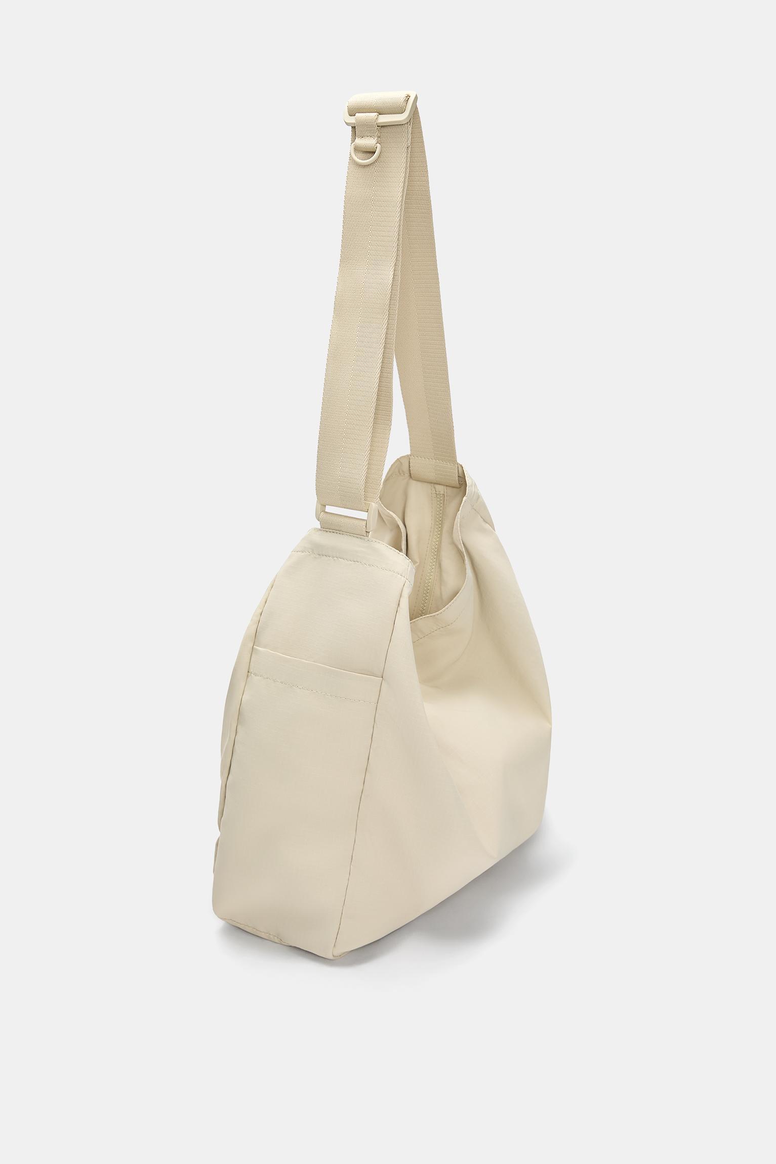 Nylon cross maxi shopper bag Product Image