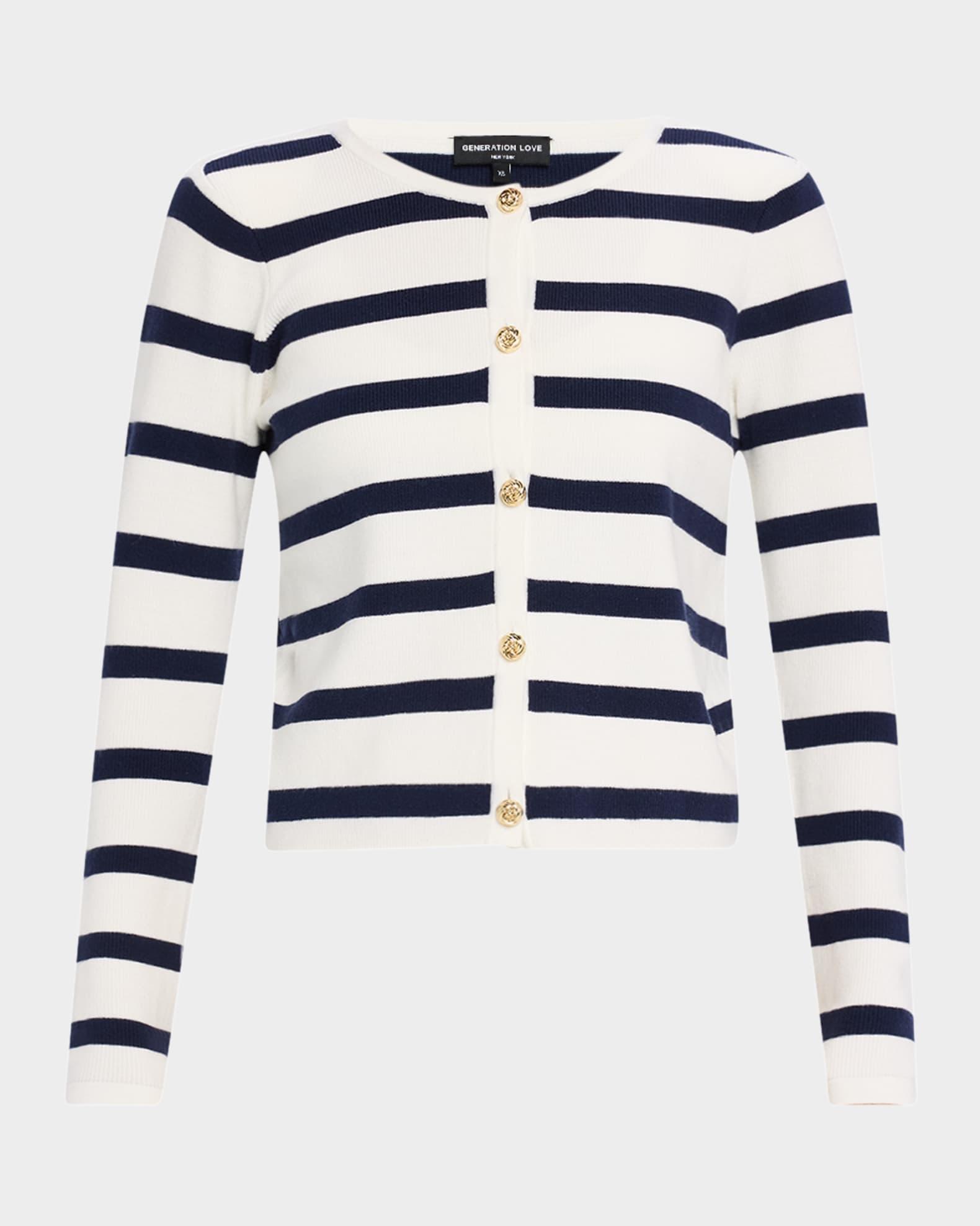 Logan Stripe Cardigan Product Image