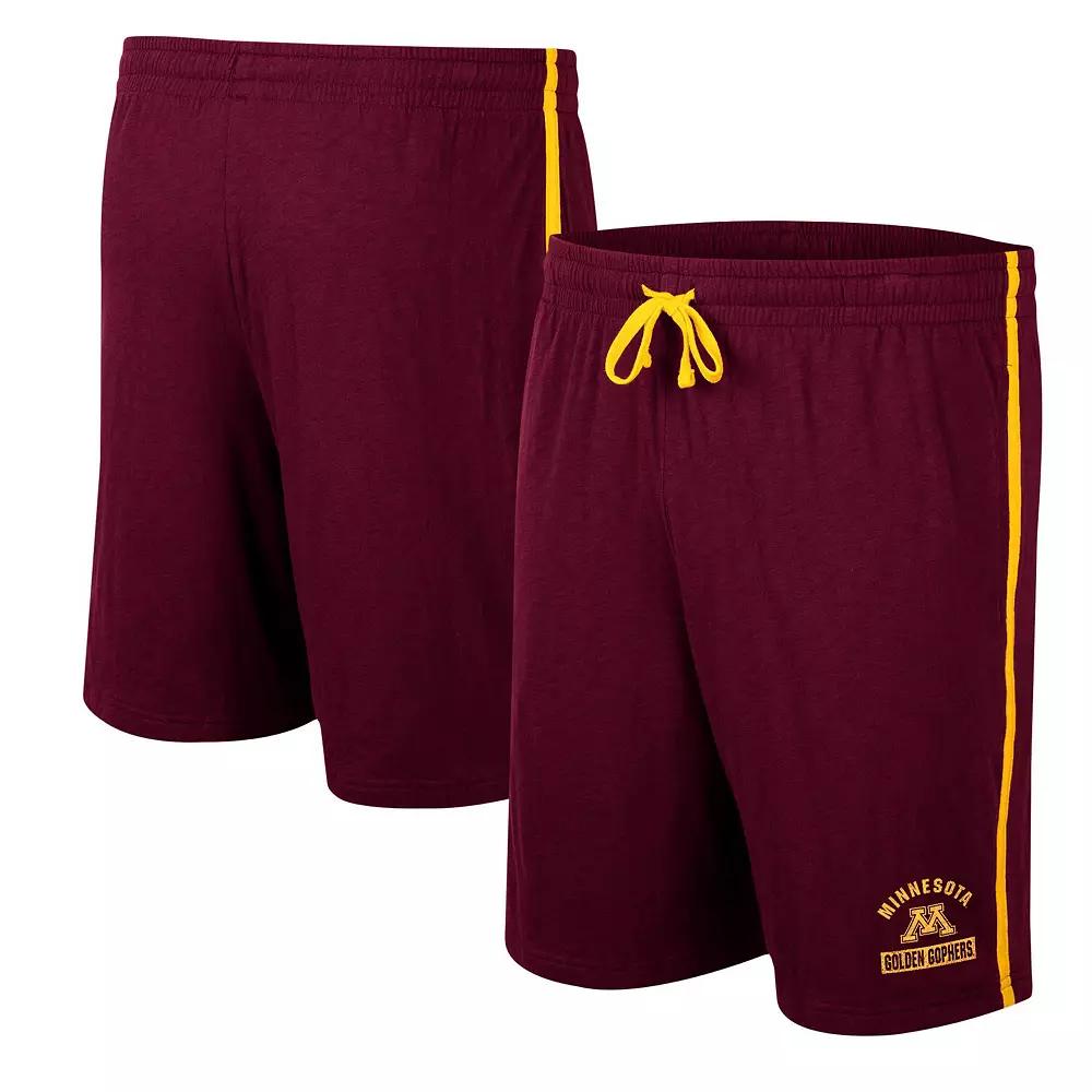 Men's Colosseum Maroon Minnesota Golden Gophers Thunder Slub Shorts, Size: Large, Red Product Image