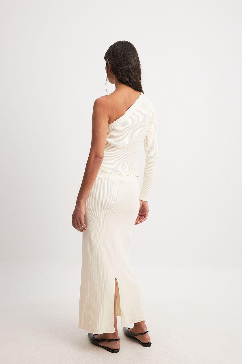 Knitted Midi Skirt Product Image