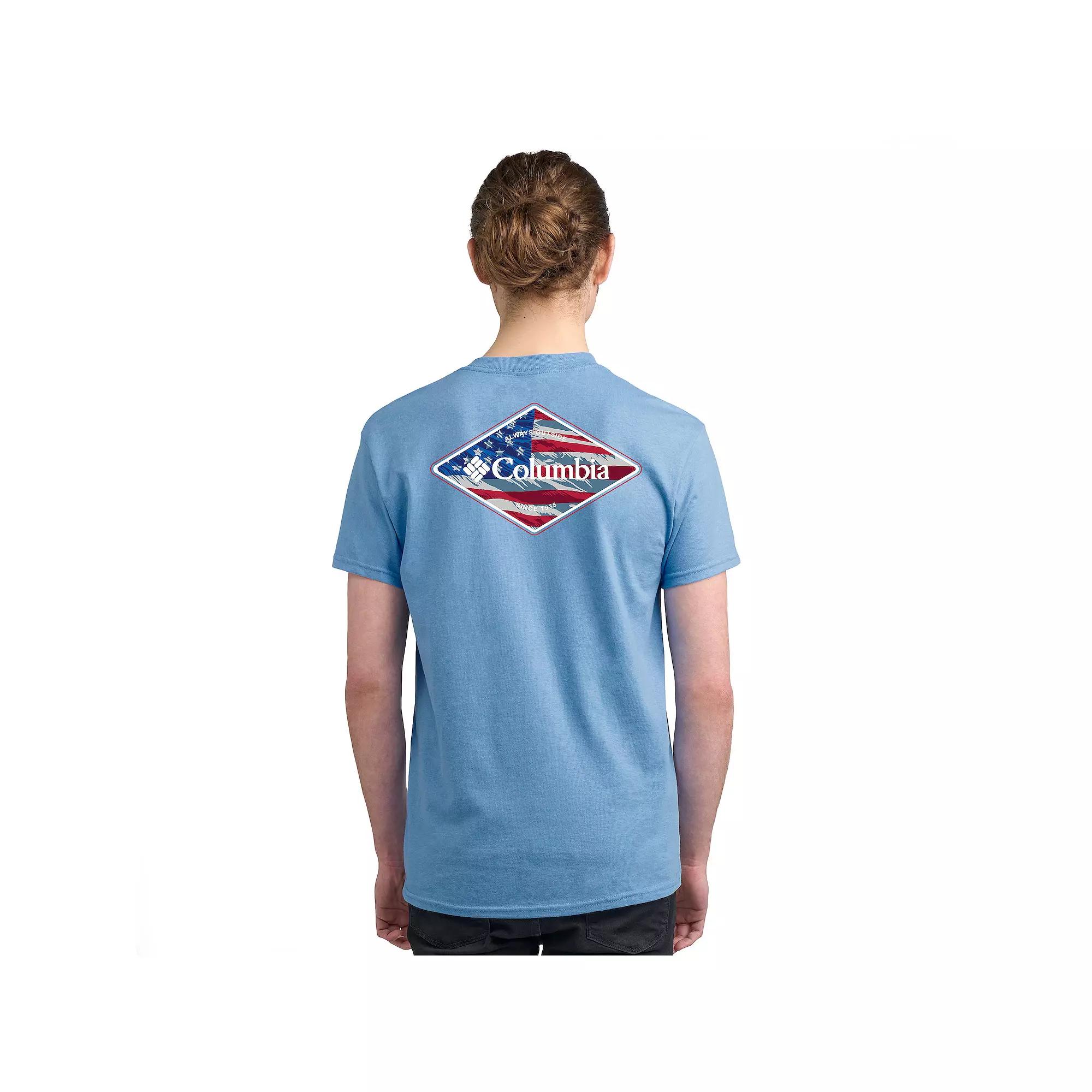 Men's Columbia PFG Performance Fishing Gear Short Sleeve Graphic Tee,  Product Image