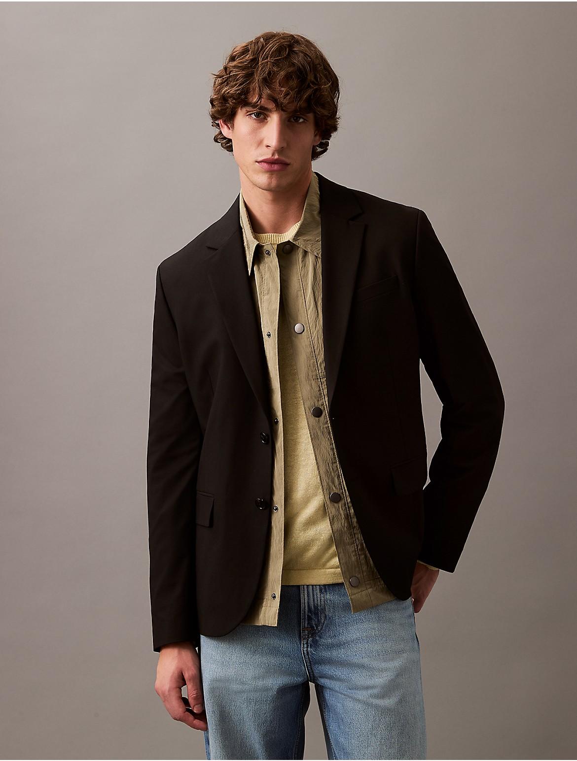 Calvin Klein Mens Refined Slim Blazer Product Image