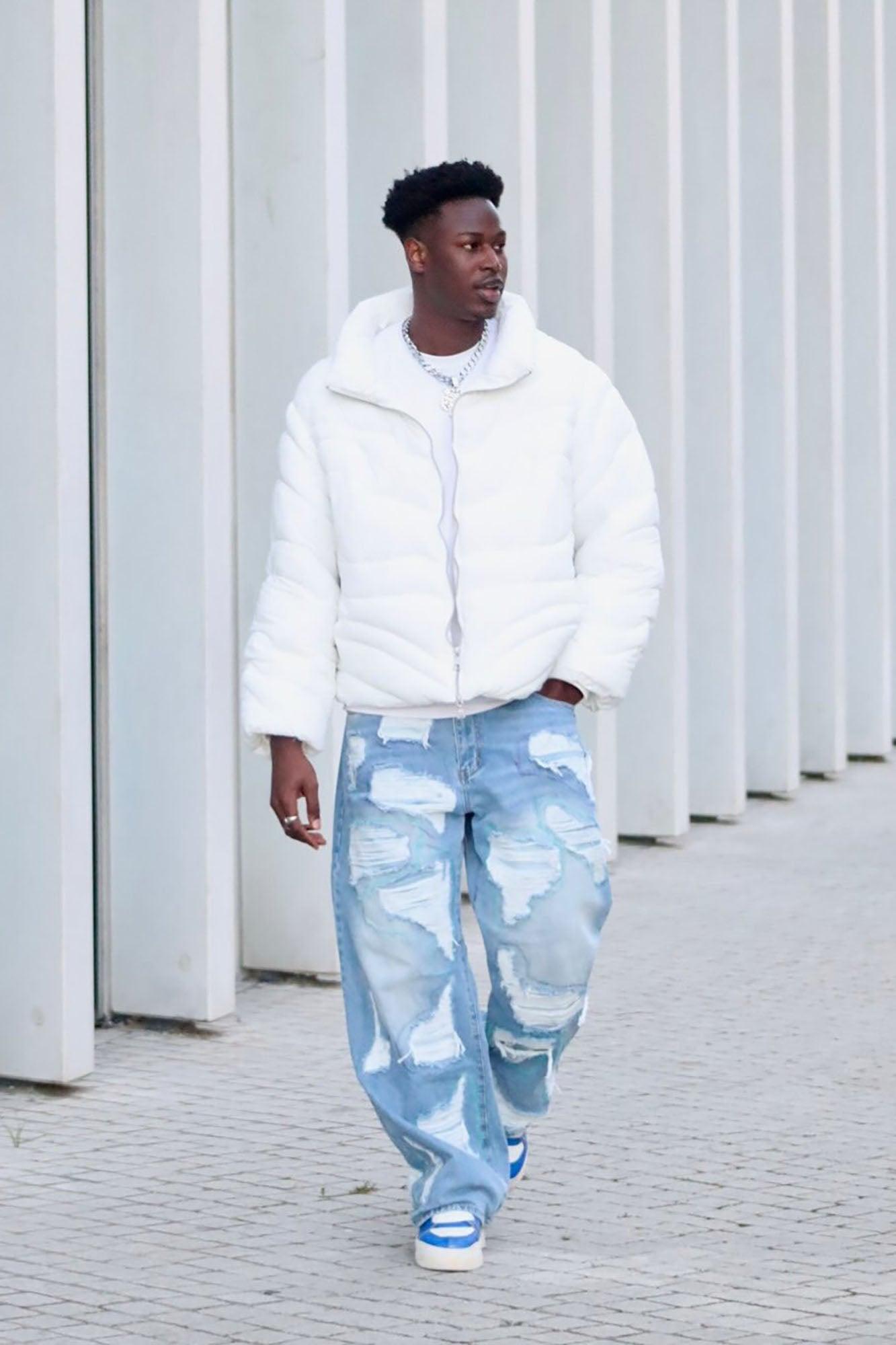 Willow Quilted Jacket - White Product Image