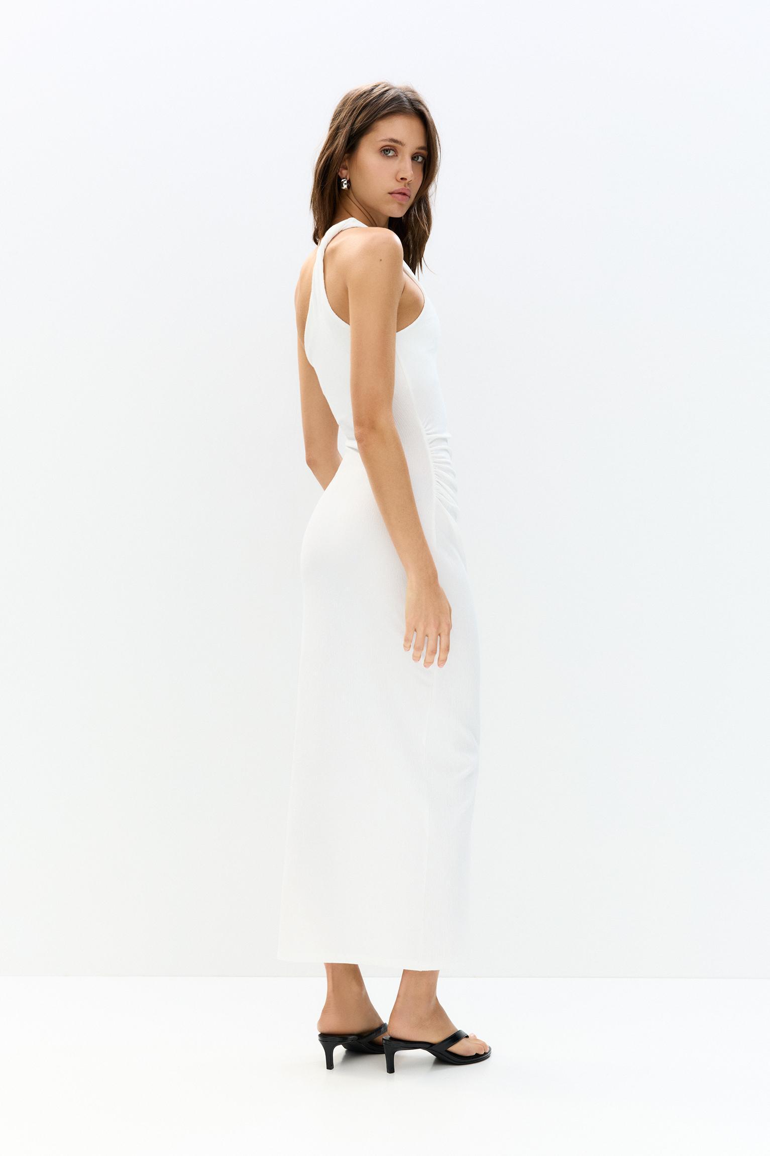 Asymmetric midi dress Product Image