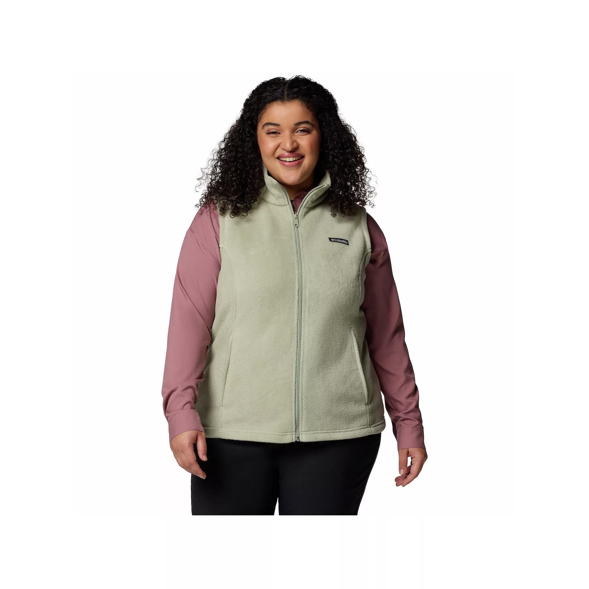 Columbia Women s Benton Springs Fleece Vest - Plus Size- Product Image