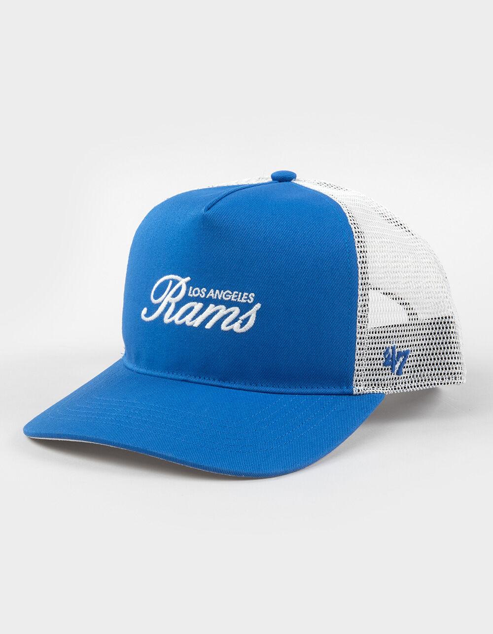 47 BRAND Los Angeles Rams Foundational '47 Hitch Trucker Hat - BLUE Product Image