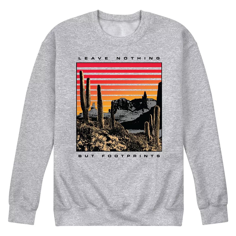 Men's Footprints Sweatshirt,  Product Image