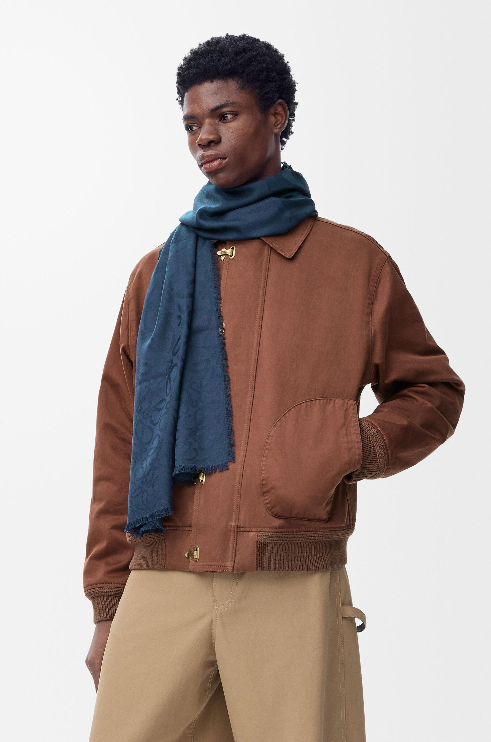 Scarf in silk and wool Product Image