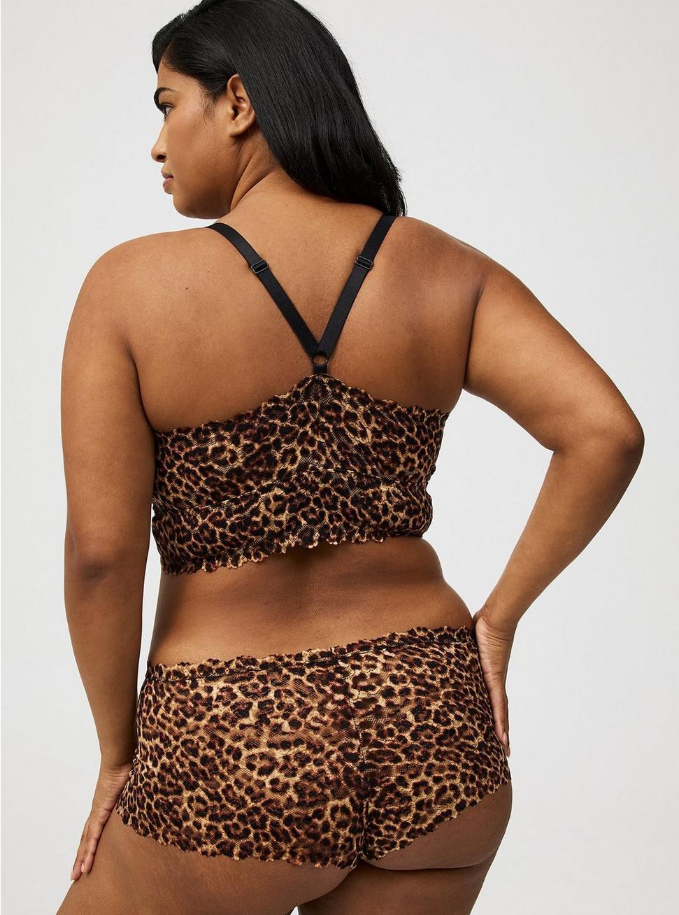 Mid-Rise Simply Lace Cheeky Panty Product Image