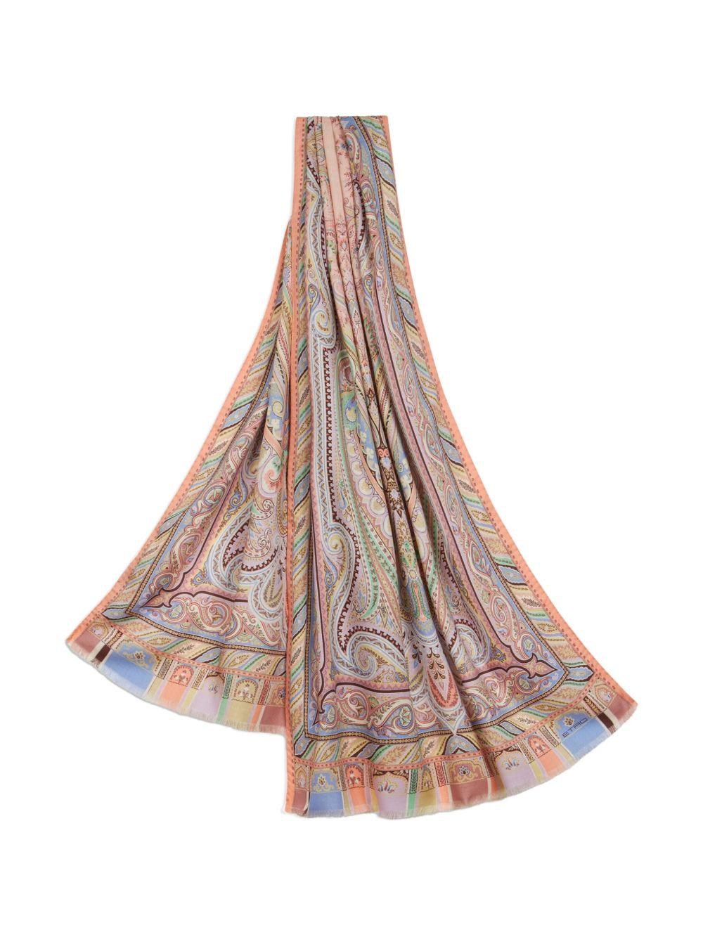 paisley-print scarf Product Image
