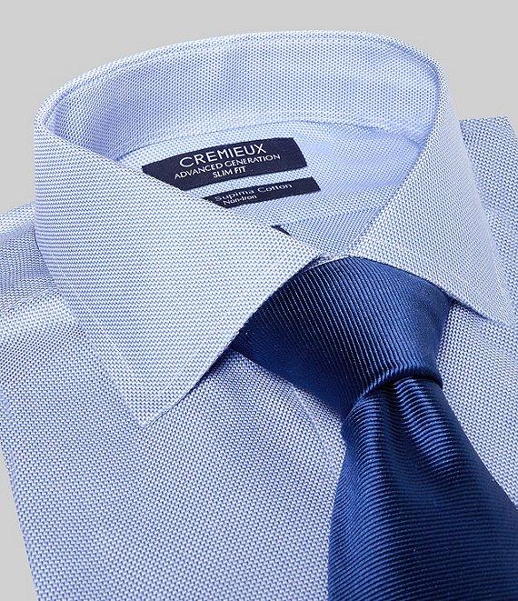 Cremieux Tulle Solid Traditional 3 1/4#double; Silk Tie Product Image