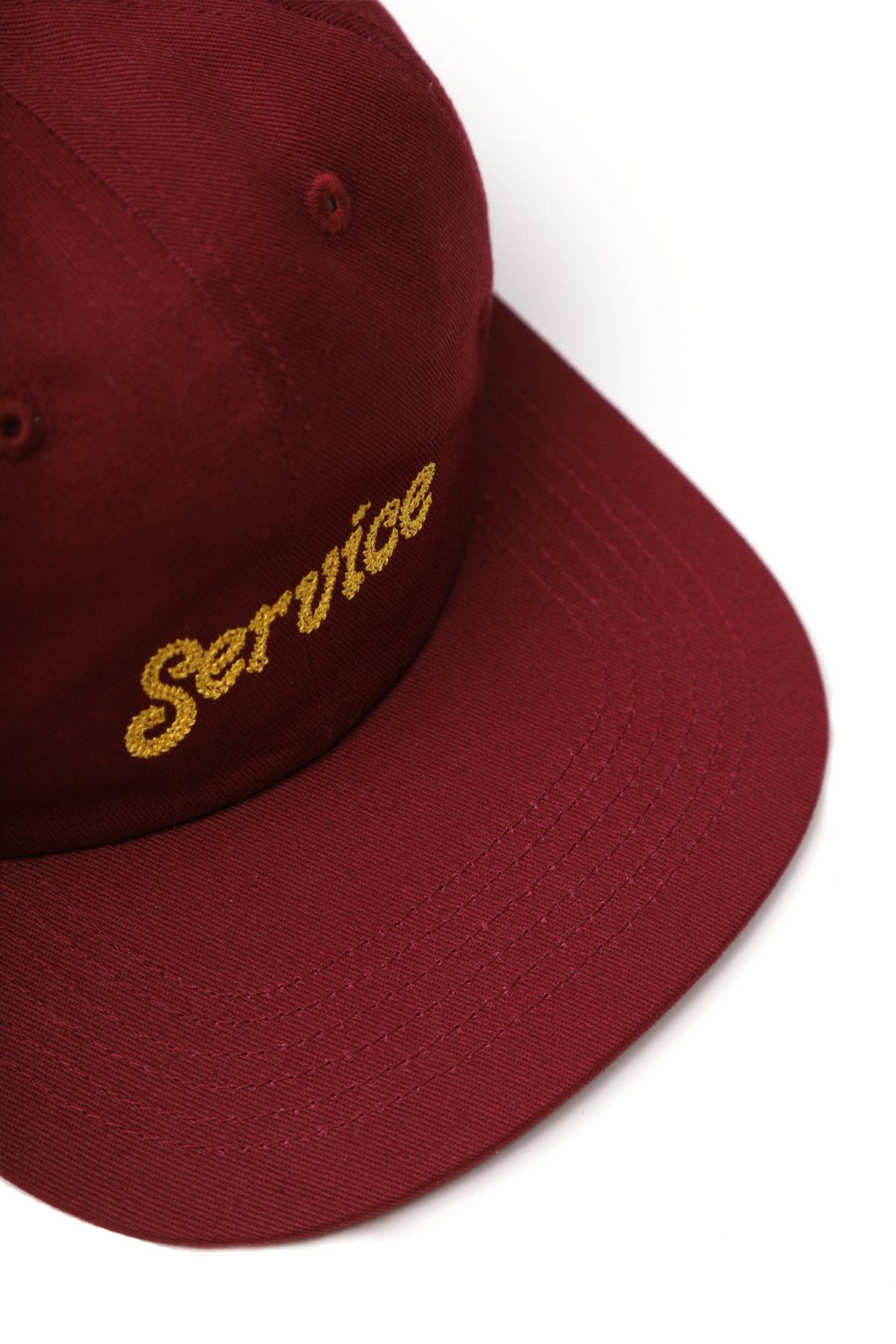 Service Works - Chainstitch Cap - Burgundy Product Image