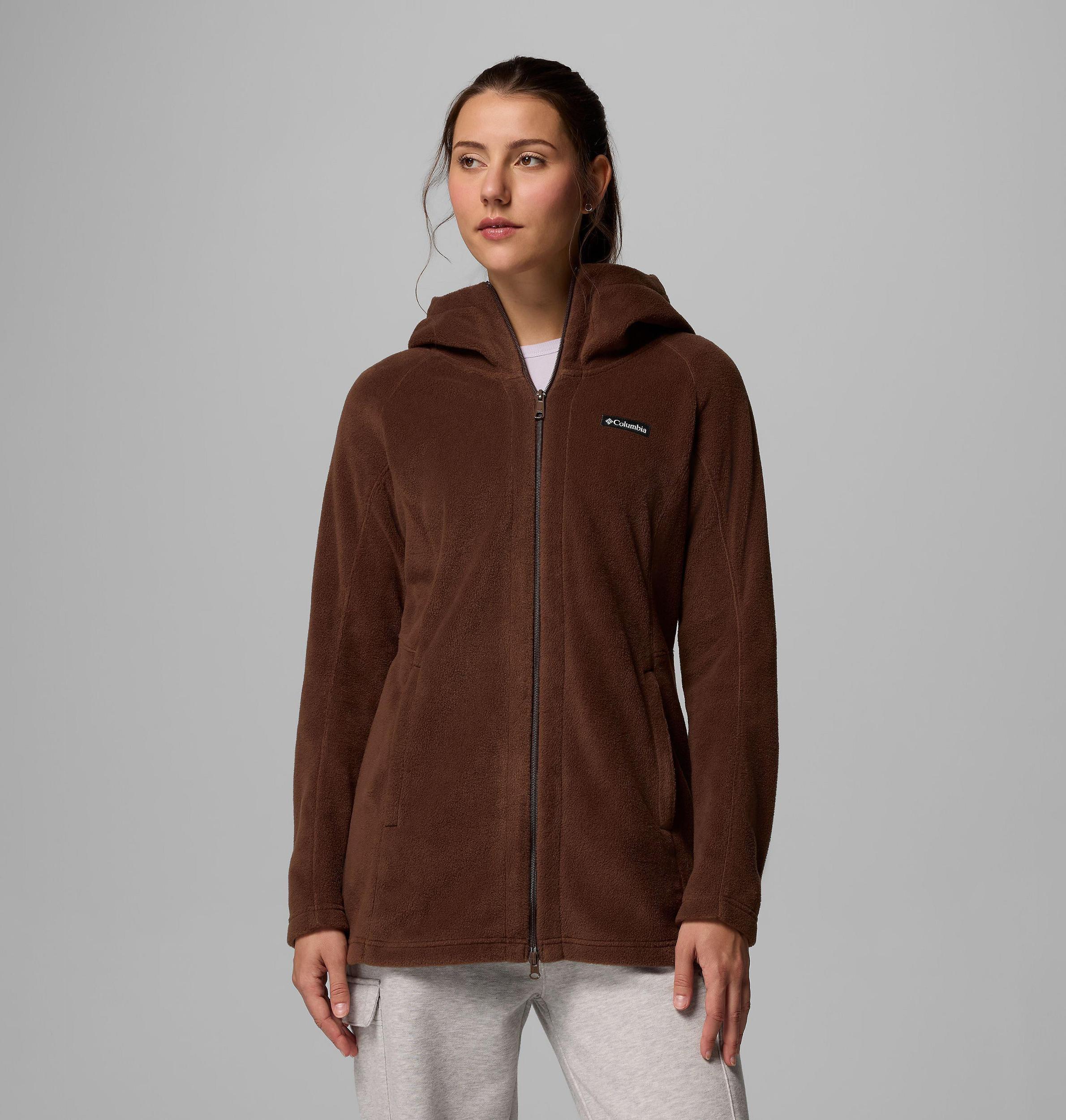Columbia Womens Benton Springs II Long Fleece Hoodie- Product Image