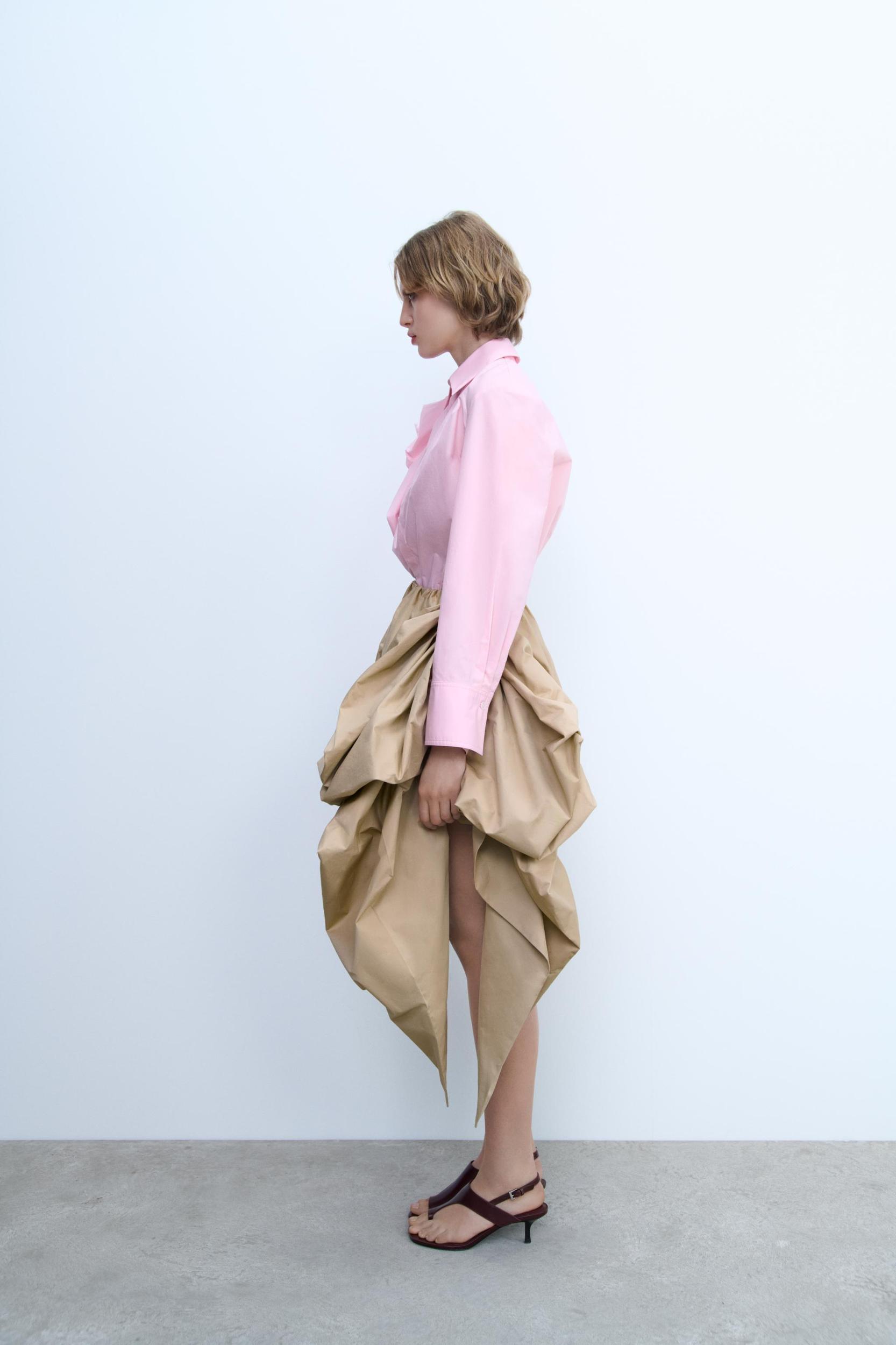 ZW COLLECTION MINI BALLOON SKIRT WITH BOW Product Image