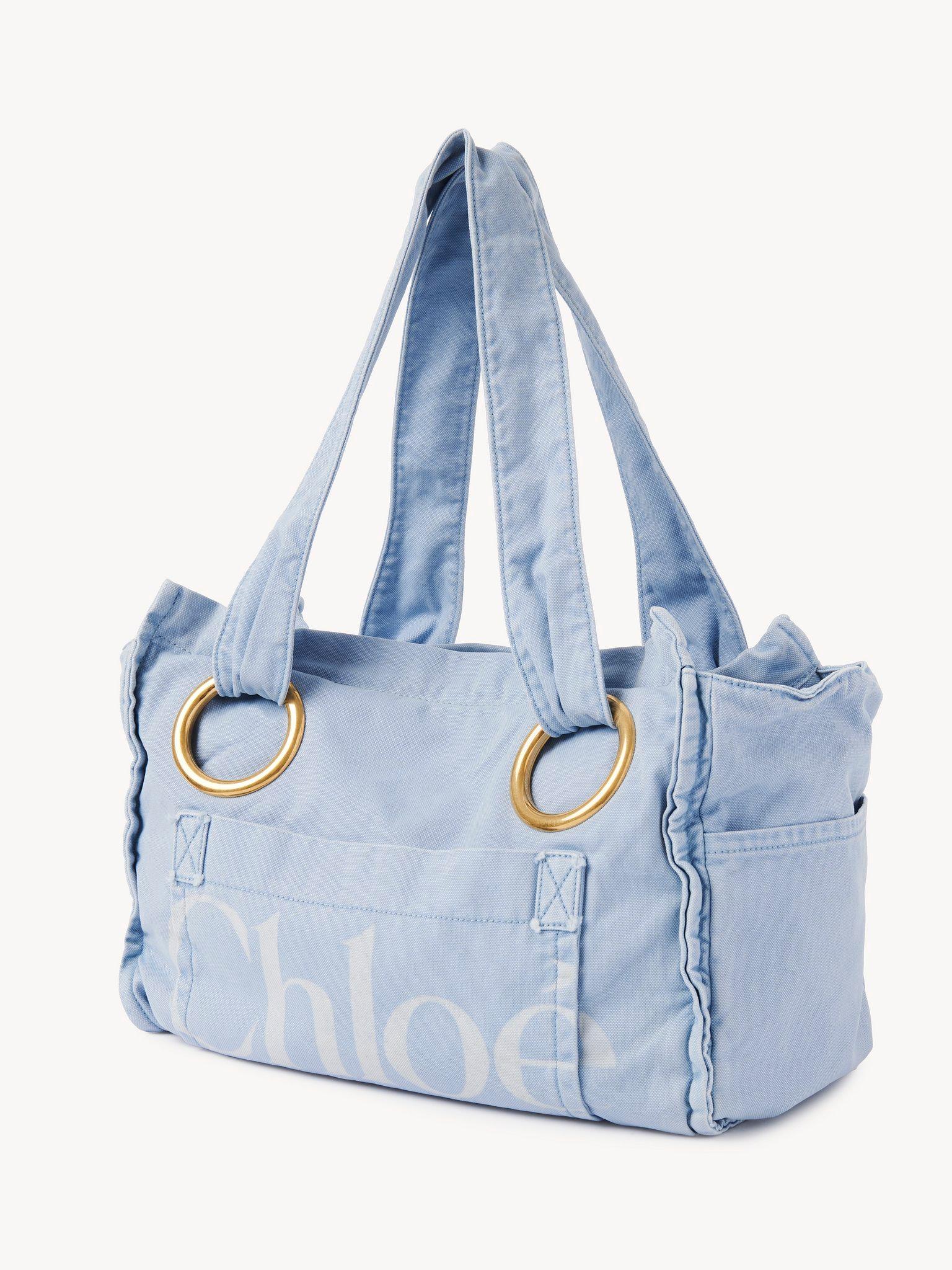 Chloé Plage tote bag in cotton Product Image