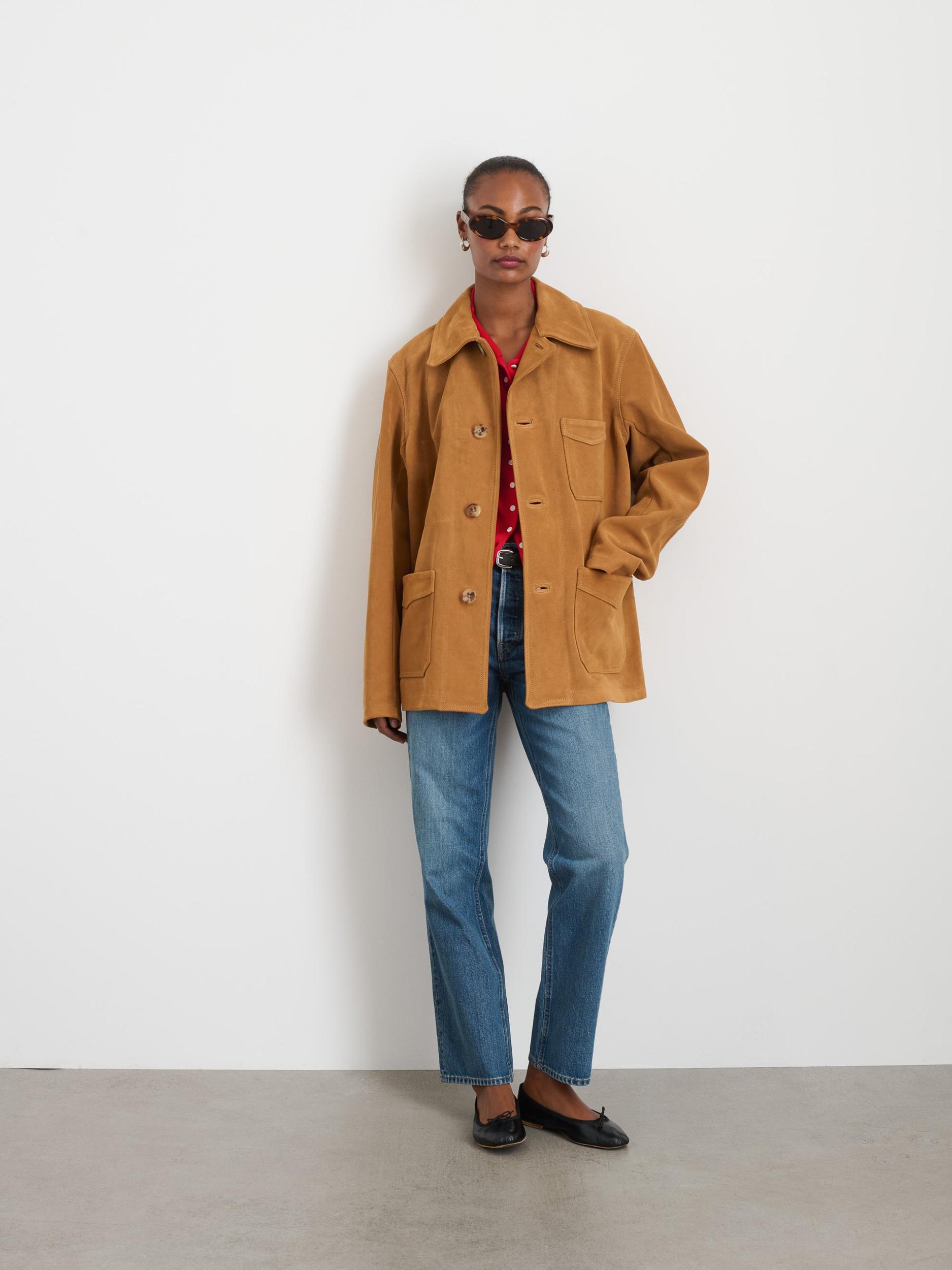 Owen Barry x Alex Mill Work Jacket in Suede Product Image