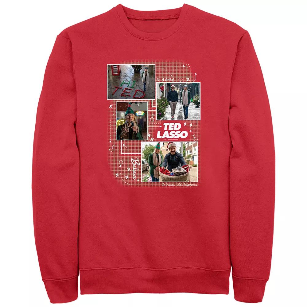 Men's Ted Lasso Christmas Game Plan Graphic Fleece,  Product Image