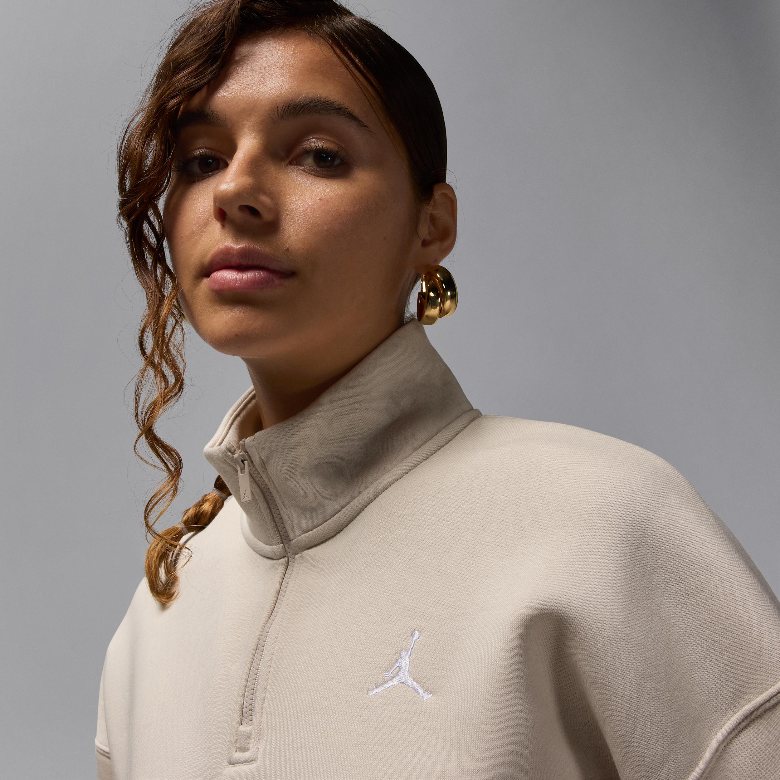 Women's Jordan Brooklyn Fleece 1/4-Zip Top Product Image