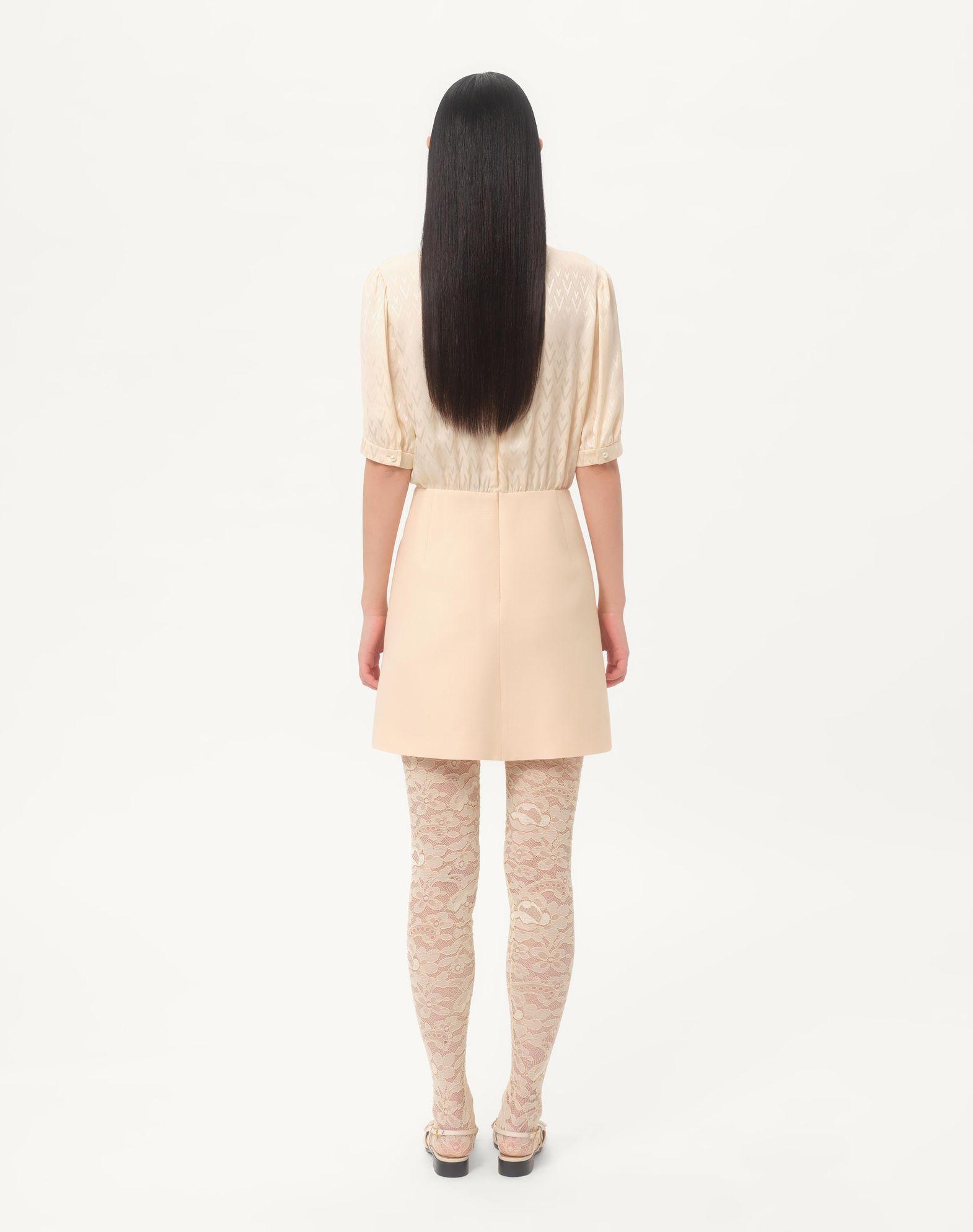 Crepe Couture Short Dress  Product Image