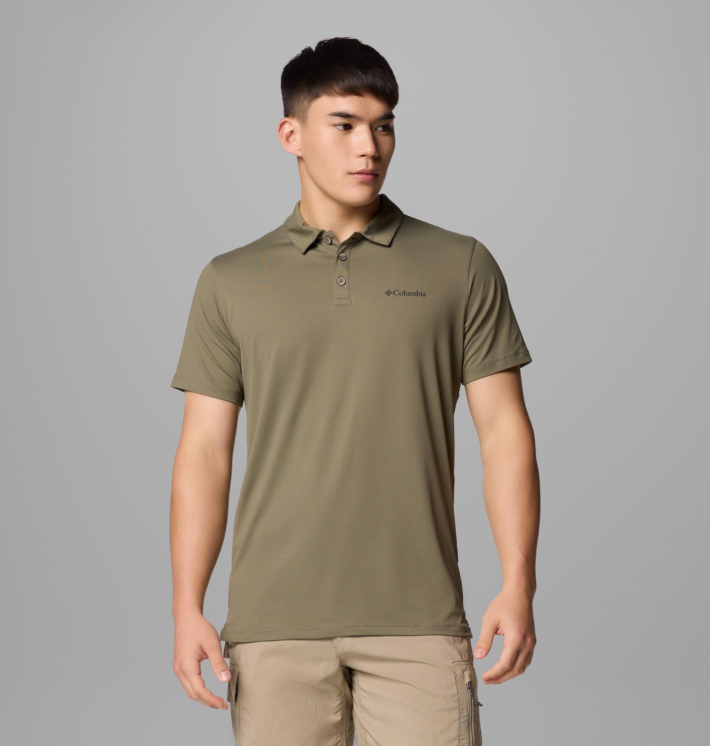 Columbia Mens Tech Trail Utility Polo- Product Image