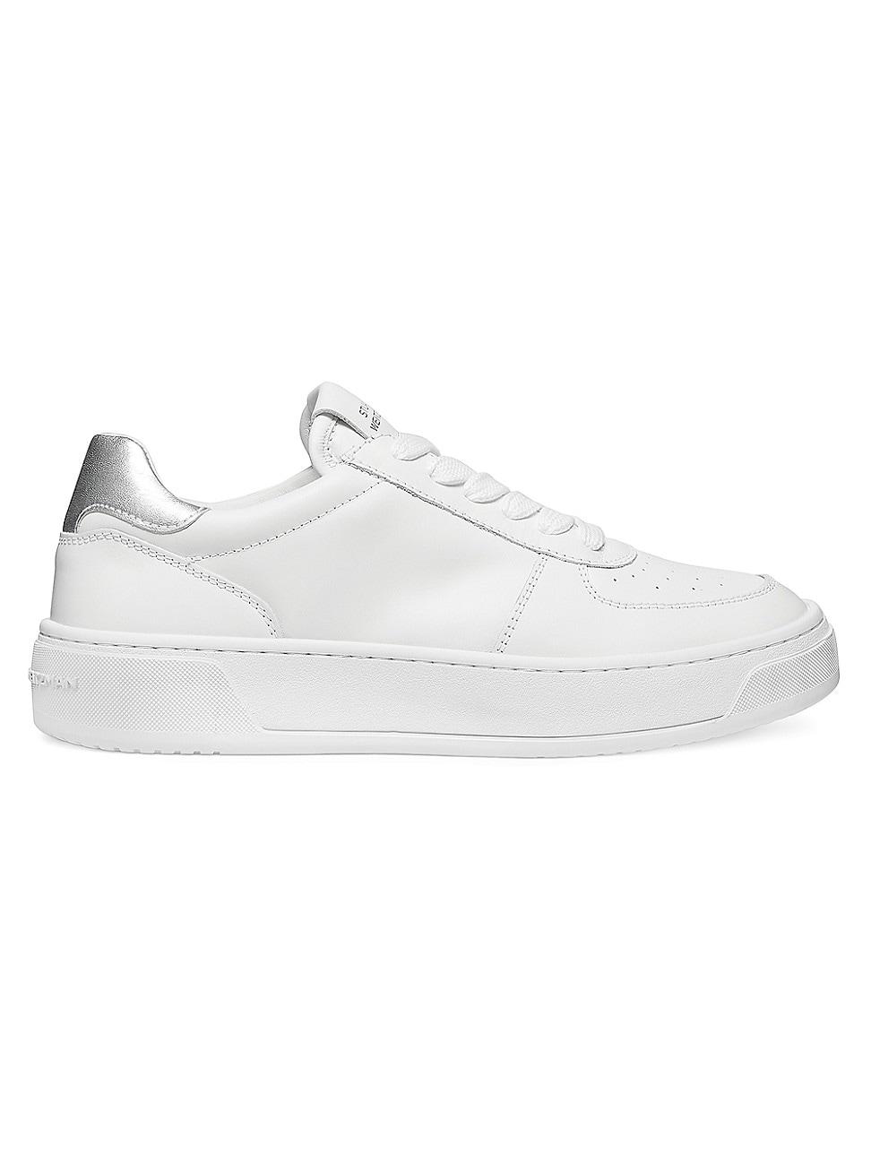 Womens Courtside Leather Low-Top Sneakers Product Image