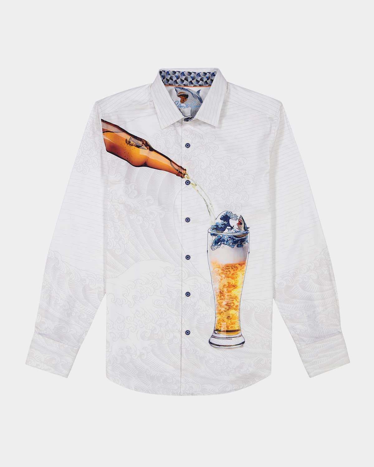 Men's Shark Brew Sport Shirt Product Image